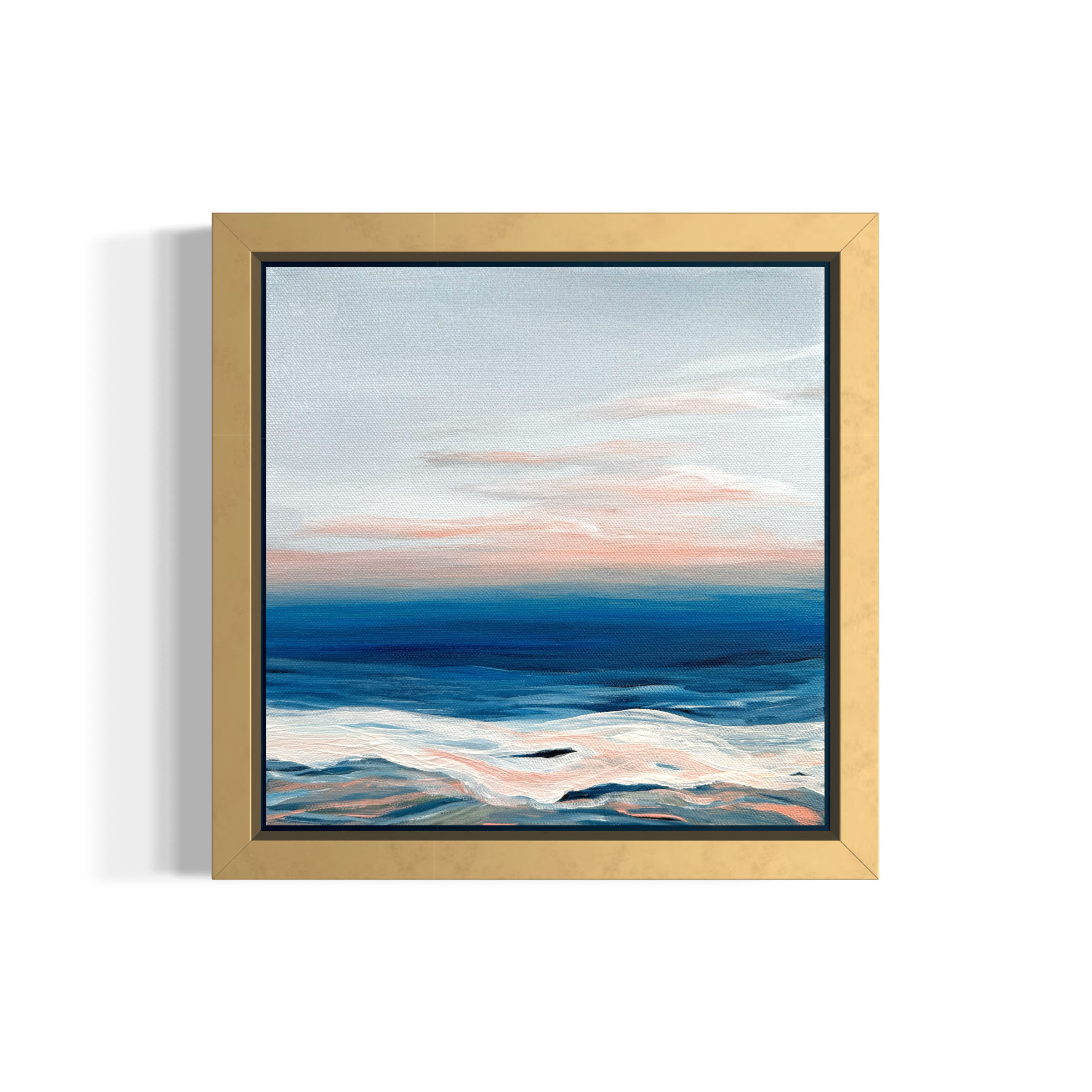 "Soften," Acrylic on Canvas, 10"x10"