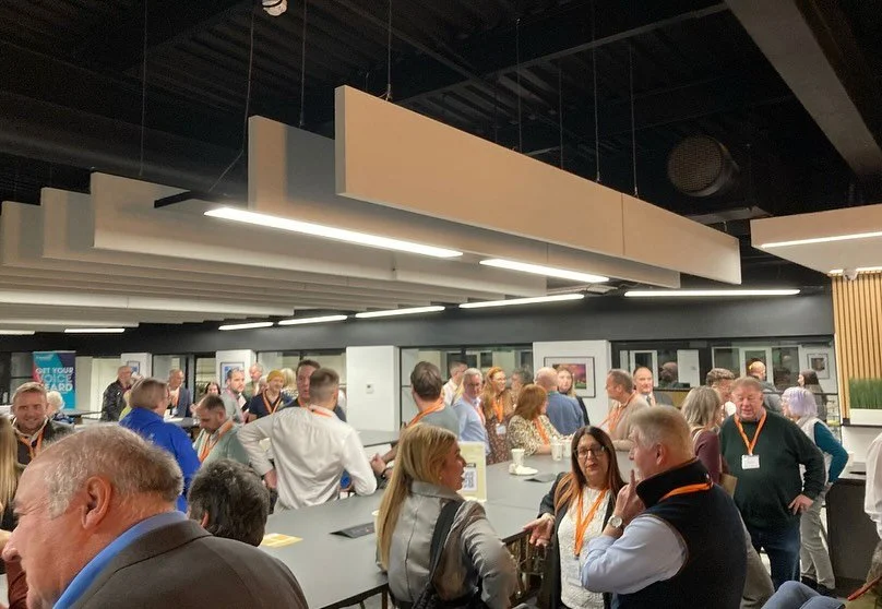 Great networking event with @efactorandthebusinesshive at @franklingrimsby always good to connect with local businesses and be part of such a supportive community that&rsquo;s what we&rsquo;re all about at Adco Crane Hire, helping our local community
