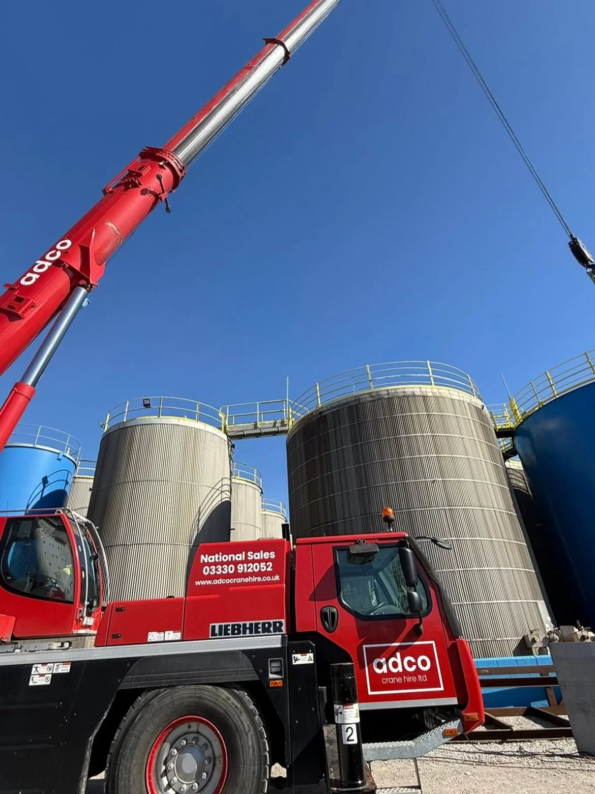 Clear skies and a perfect day for lifting 🌤️
Another job completed with precision by Adco Crane Hire, showcasing reliability, safety and performance on site. Our team and equipment are always ready to take on complex lifts and deliver results effici