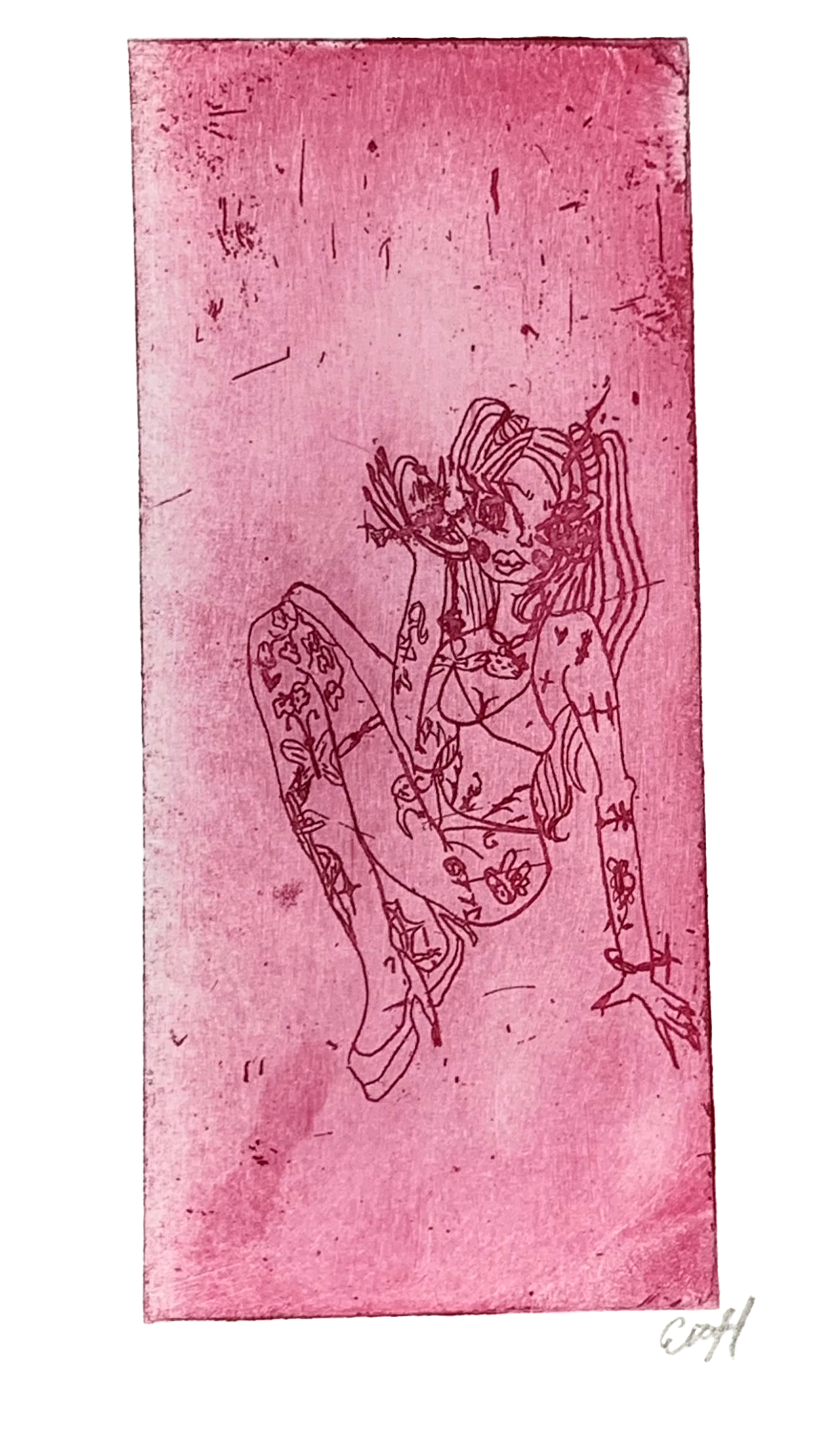 Intaglio Copper Plate Print (2022)