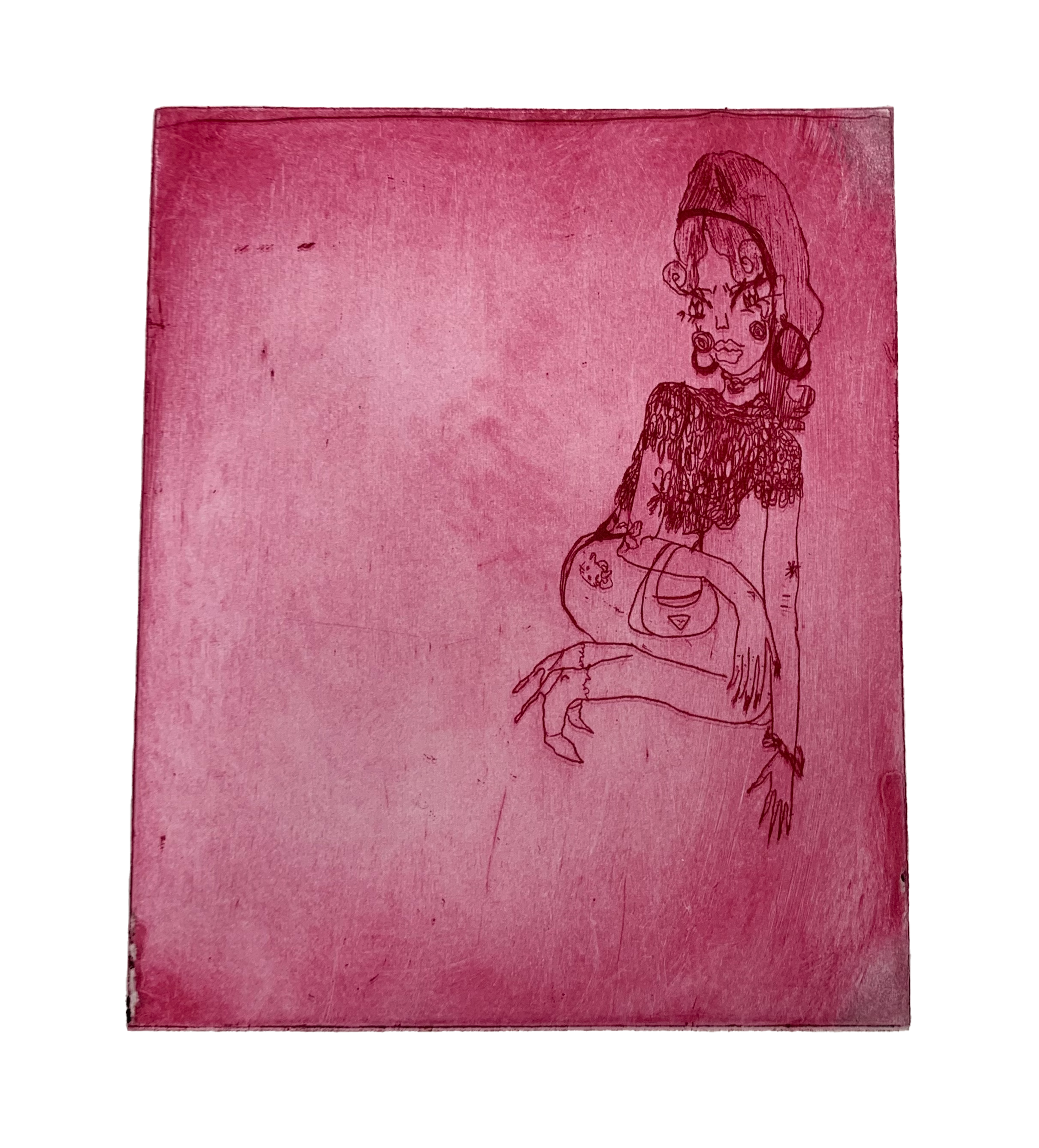 Intaglio Copper Plate Print (2022)