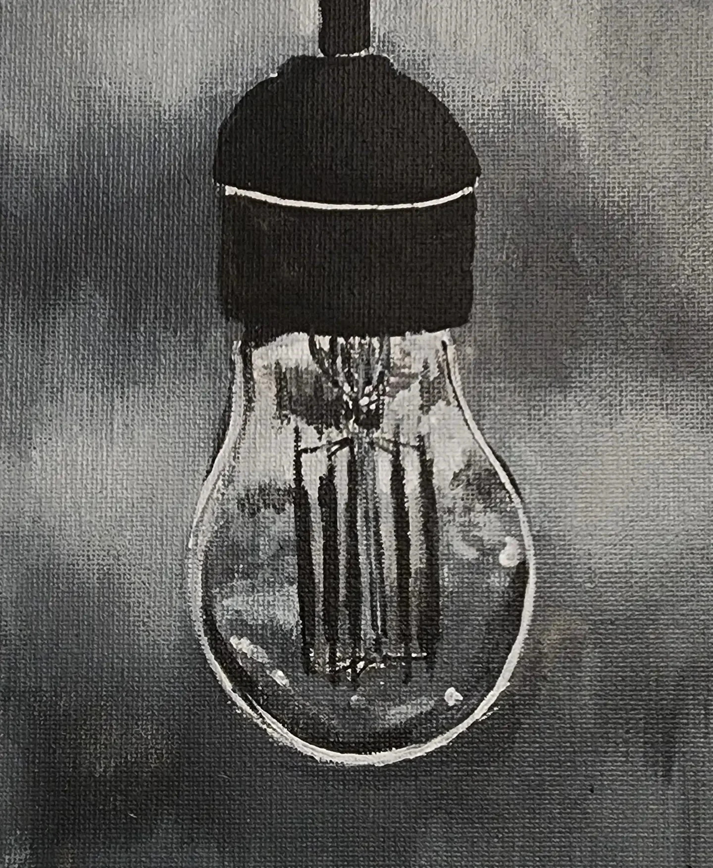 "Lightbulb", Painting