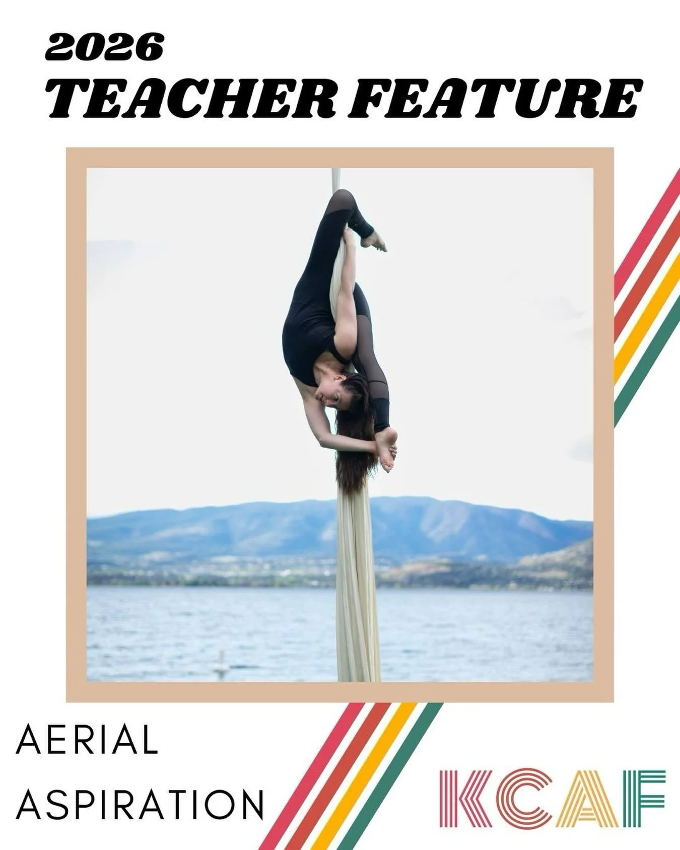 Straight from Kelowna and coming in hot!! Aerial Aspiration is bringing her fearless drop expertise and dynamic silks skills to KCAF.
Big releases.

If you love that heart-stopping moment before the catch, this one is for you. 

#KCAF #AerialSilks #C