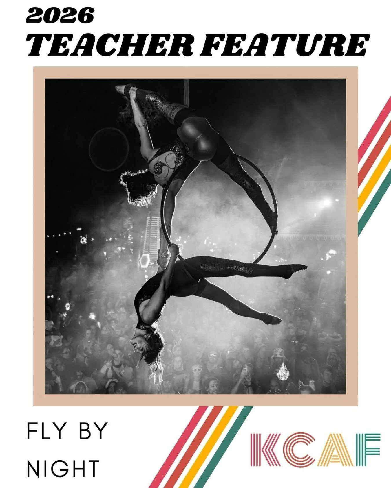 Fly by Night is returning to the 2026 Kootenay Circus Arts Festival with a Doubles Workshop ✨

going to be that good.

Think dynamic partnerships, clever sequencing, shared balance, and the kind of teamwork that makes everything click. Expect thought