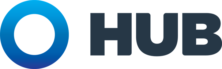 Close-up of a blue logo with the word "E-LOP" in stylized text