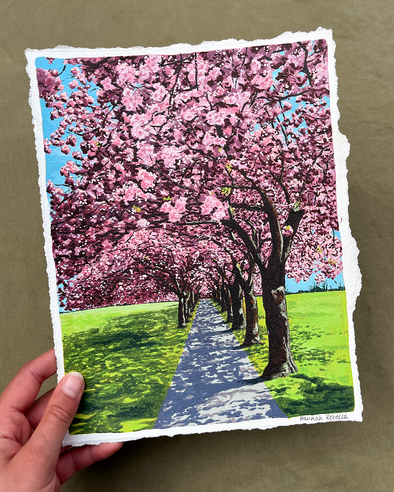 Edinburgh in Bloom Print | Limited Edition | Spring Collection