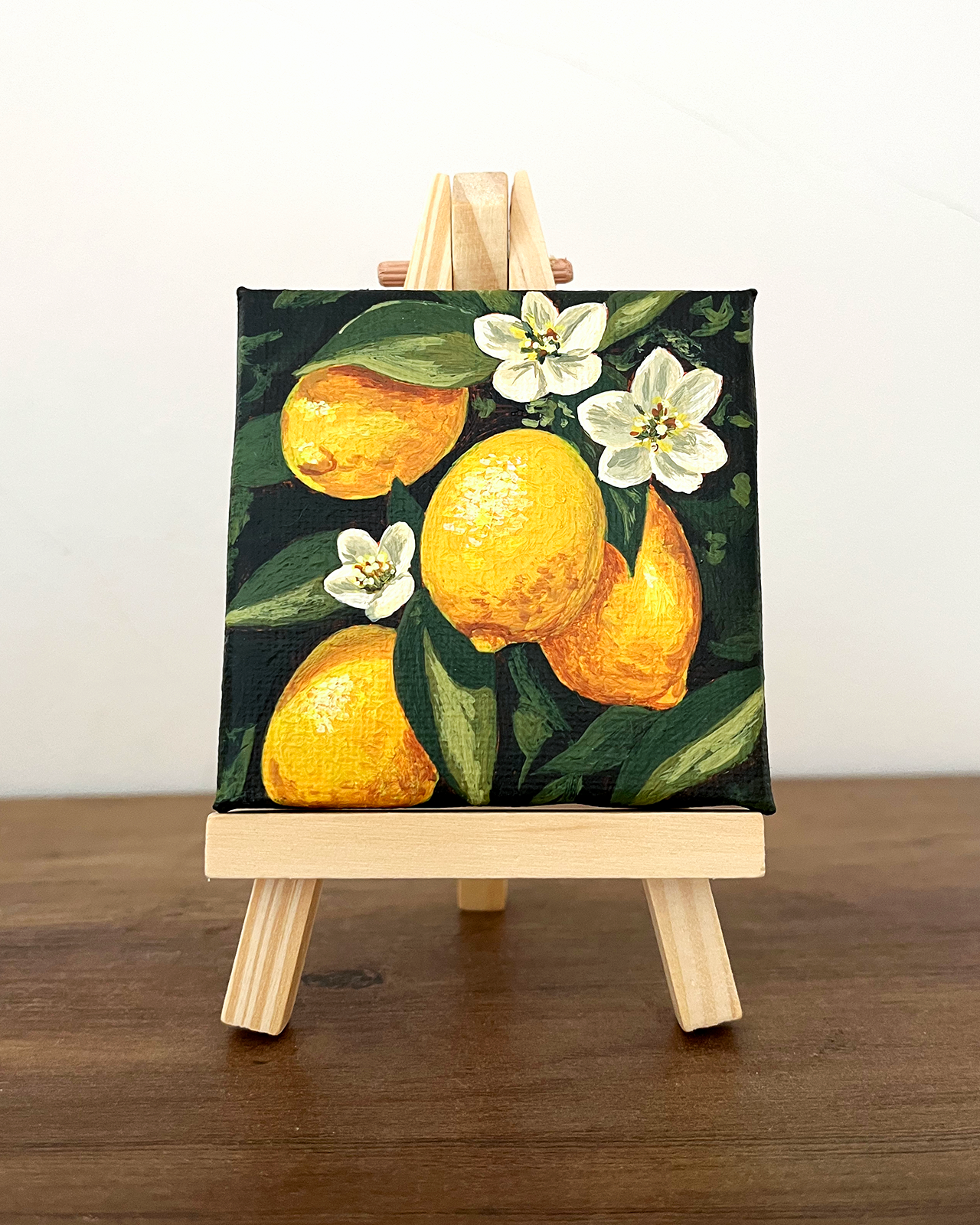 Lemons | Mini Original Acrylic Painting