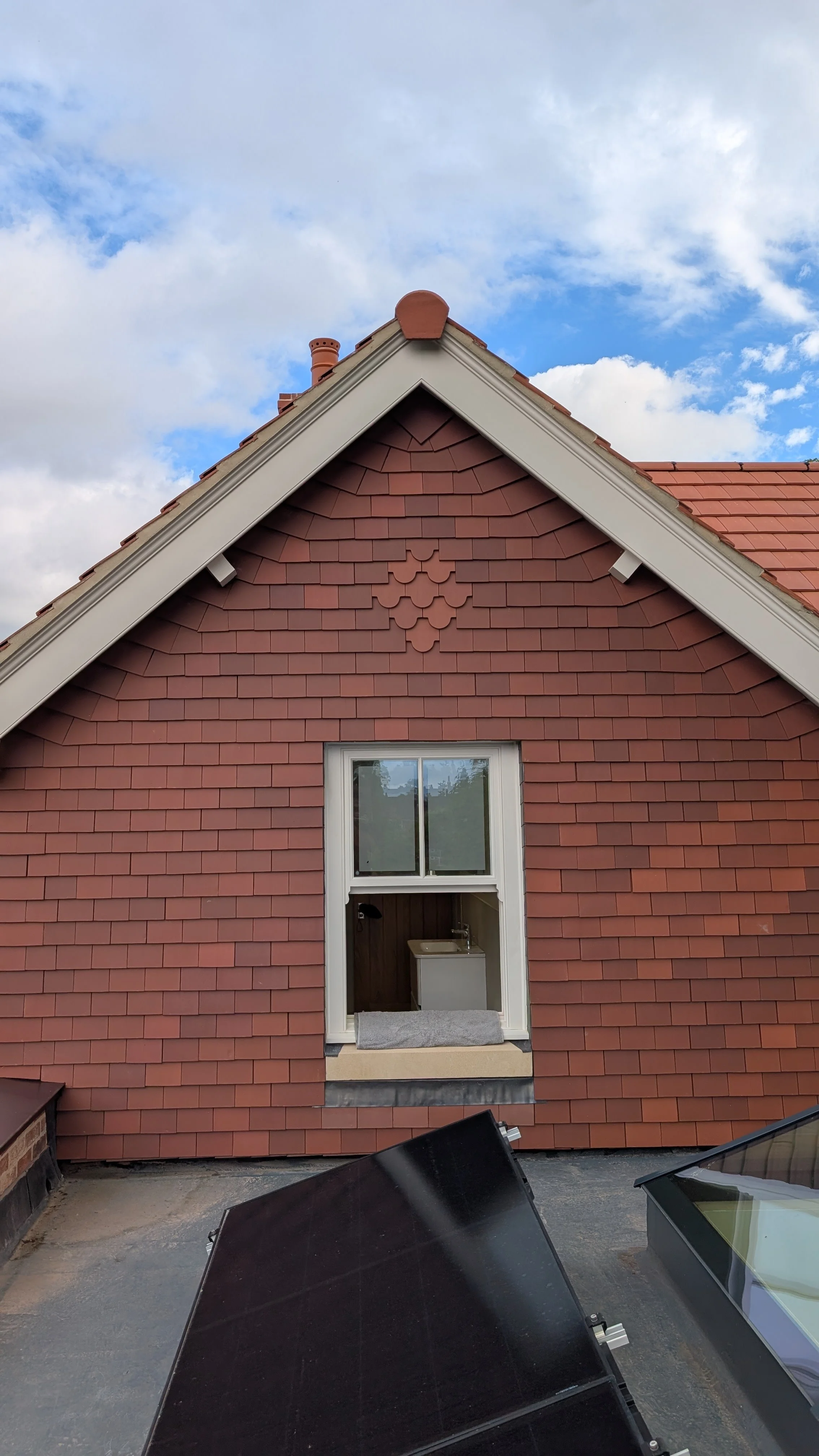 Plain tile vertical tiling 