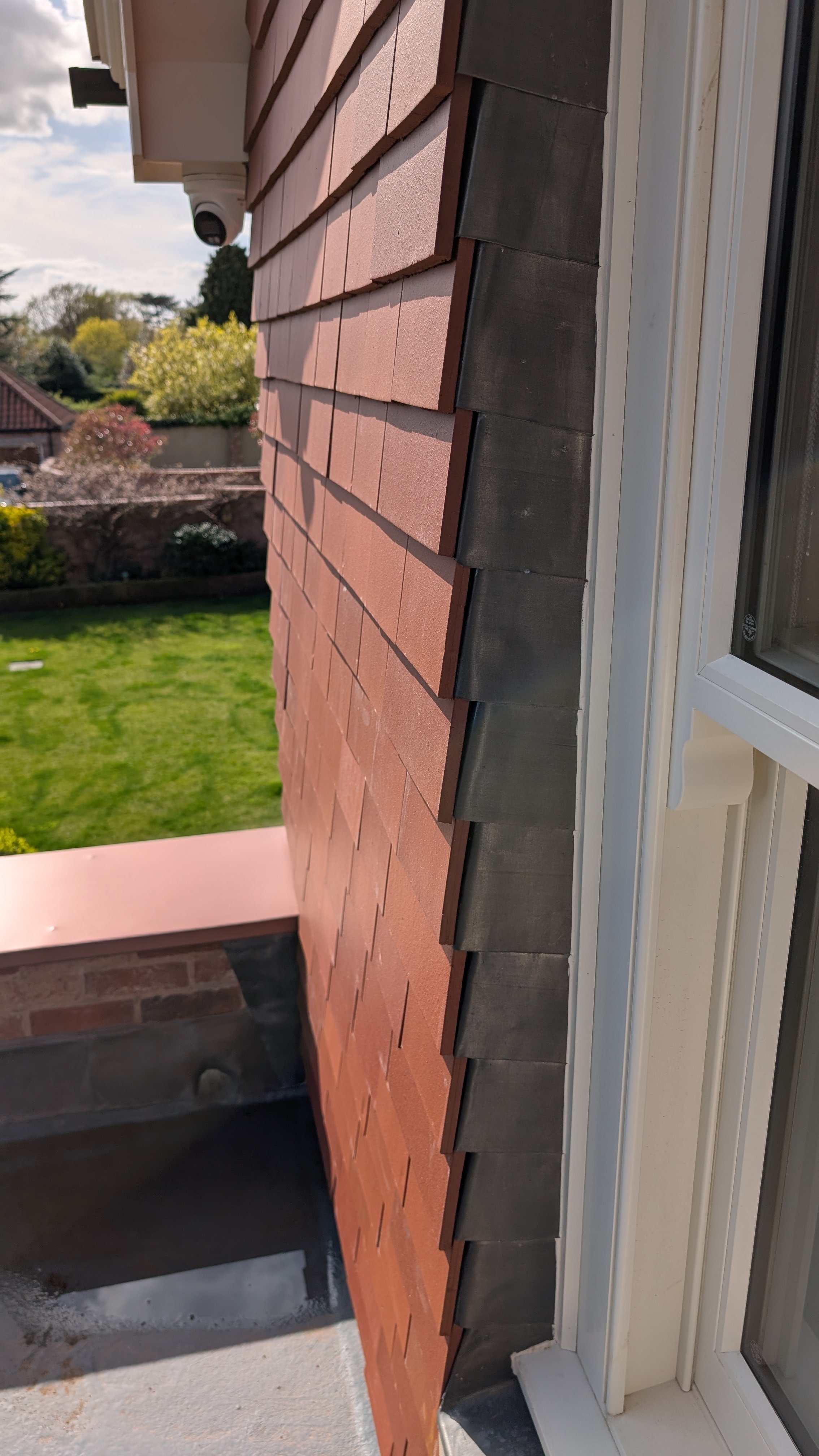 Lead flashing 