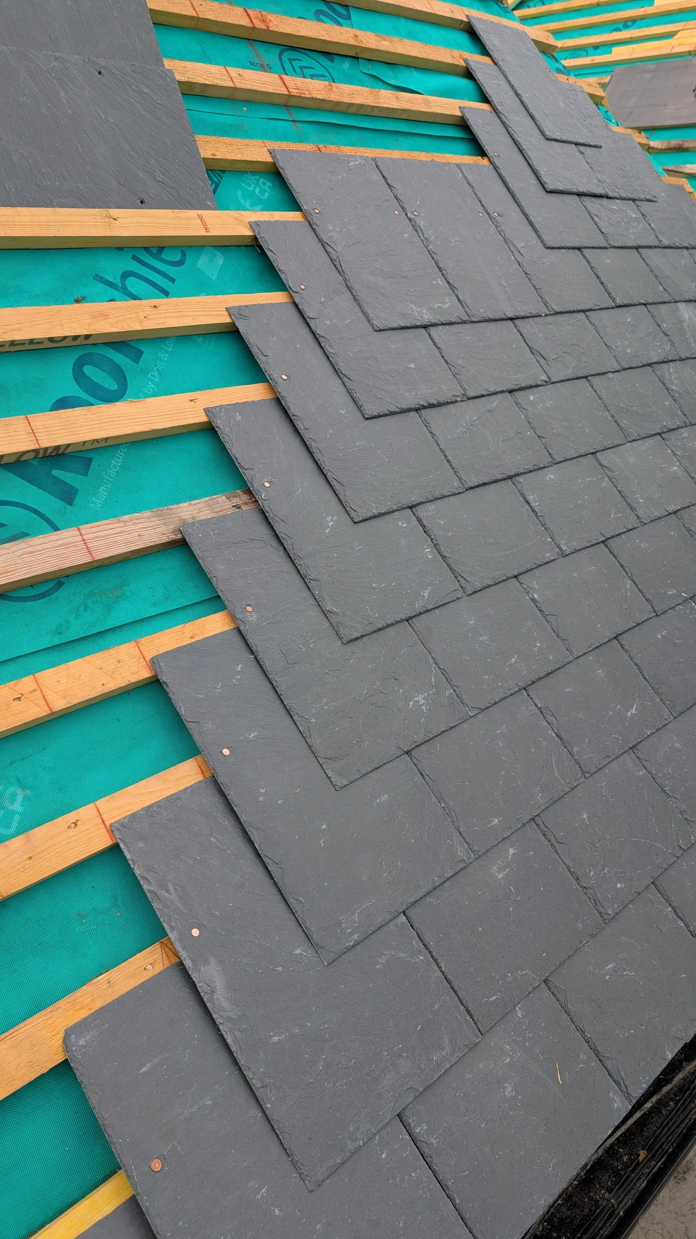 Spanish slate roof 