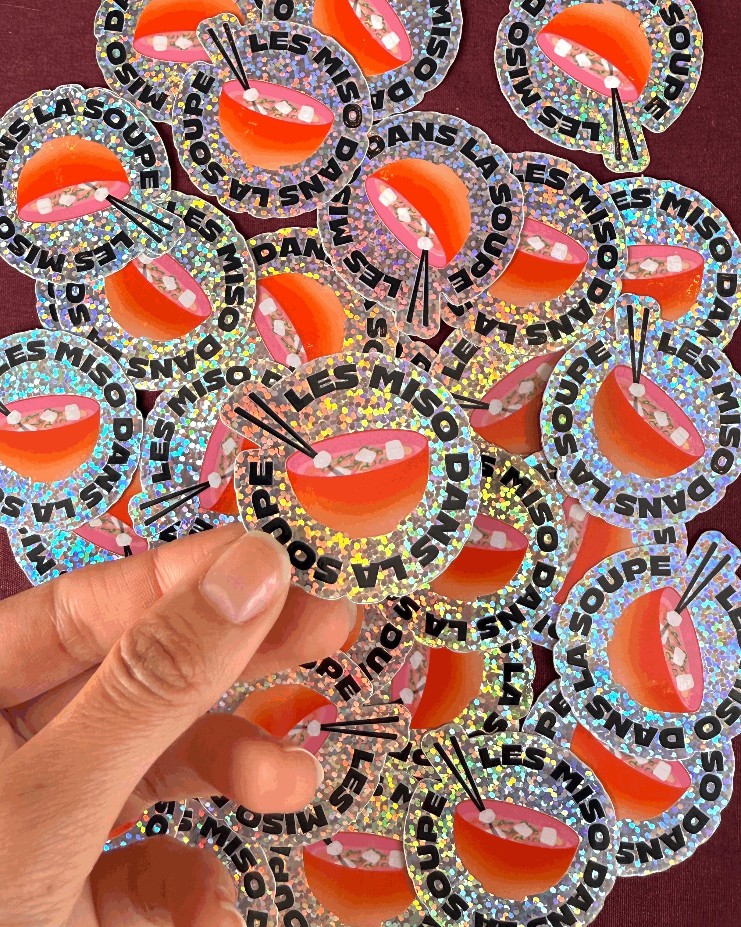 Sticker Les miso dans la soupe