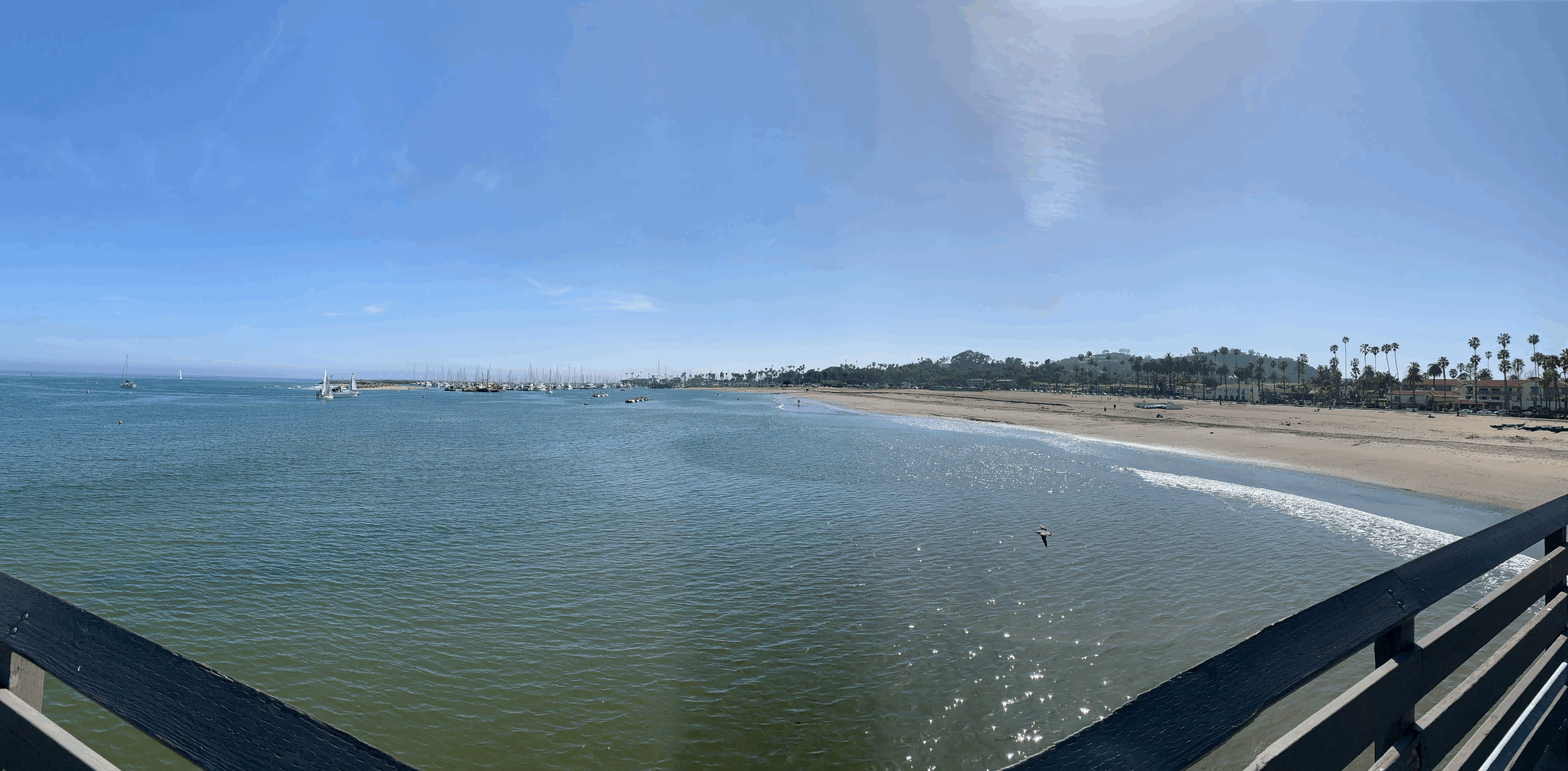 College drop off in Santa Barbara, CA