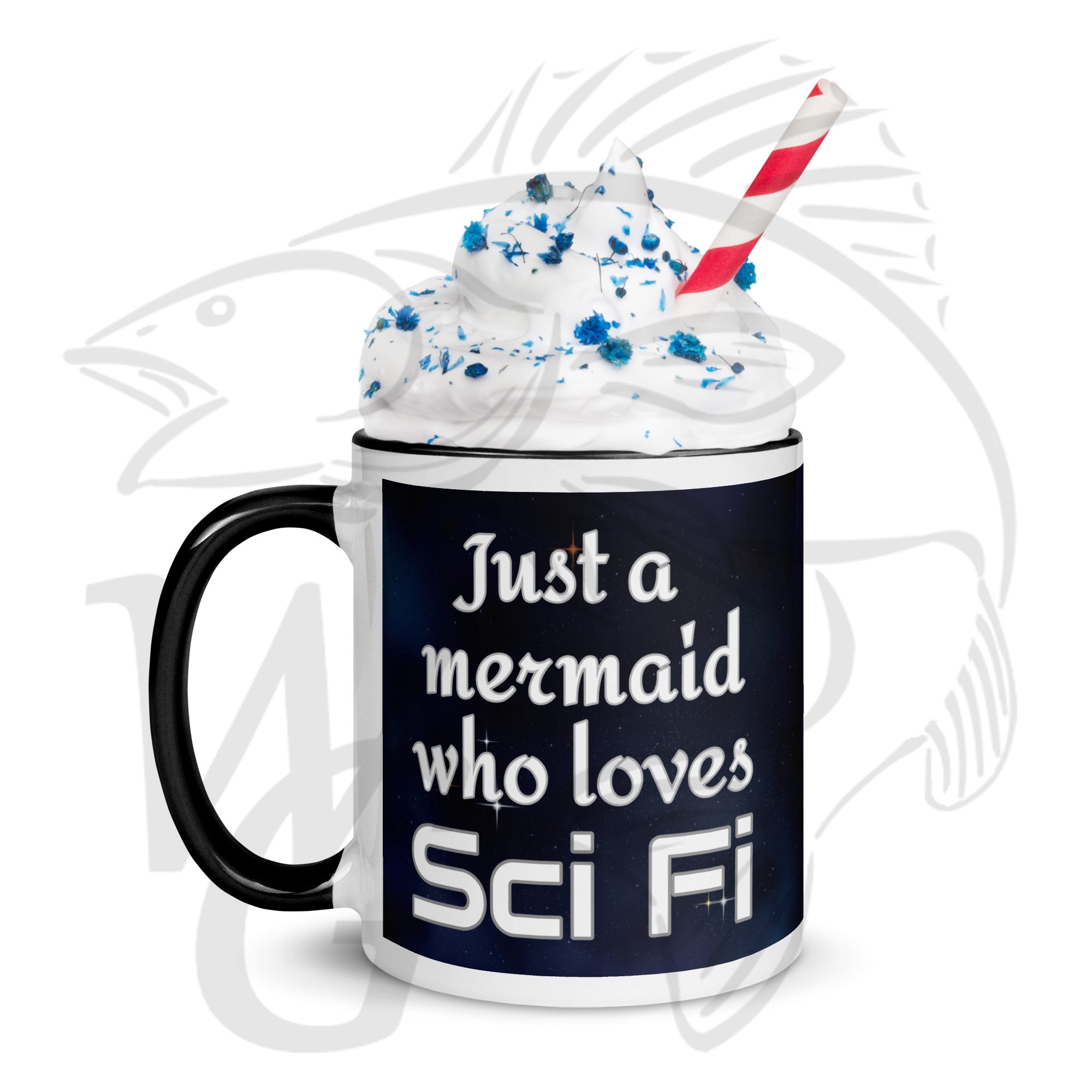 NEW! Mermaid who loves Sci Fi