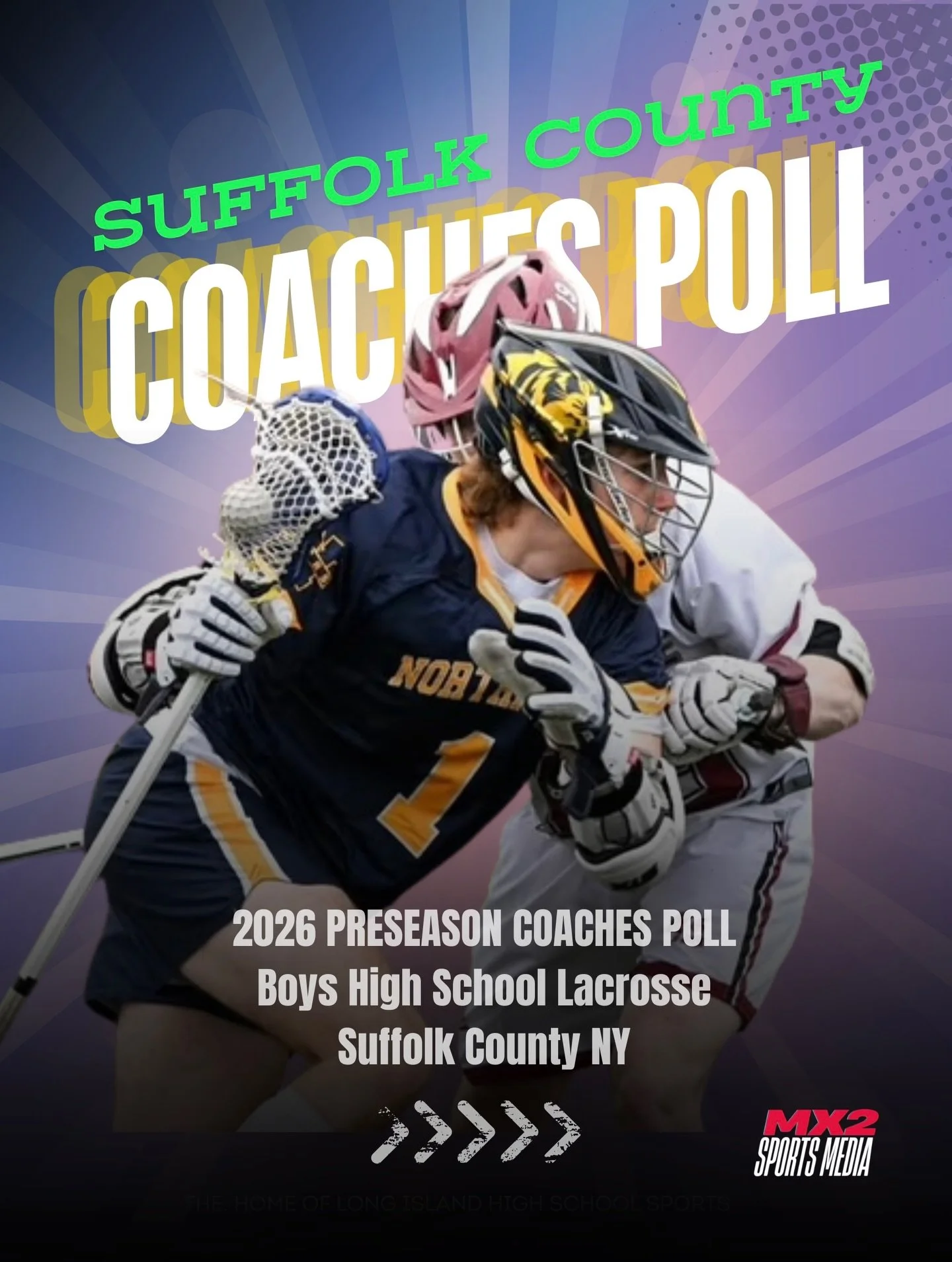 The 2026 Suffolk County Preseason Coaches Poll is here. 🥍 Voted on by coaches across Suffolk County, this is the first look at how teams stack up heading into the season. Special thank you to the Suffolk County Lacrosse Coaches Association for shari