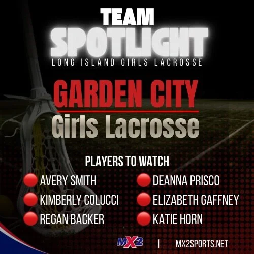 MX2 Team Spotlight | Garden City High School Girls Lacrosse | One of Long Island&rsquo;s premier girls lacrosse programs enters the 2026 season with another strong roster and championship expectations. 🏆 MX2 is highlighting top girls programs across