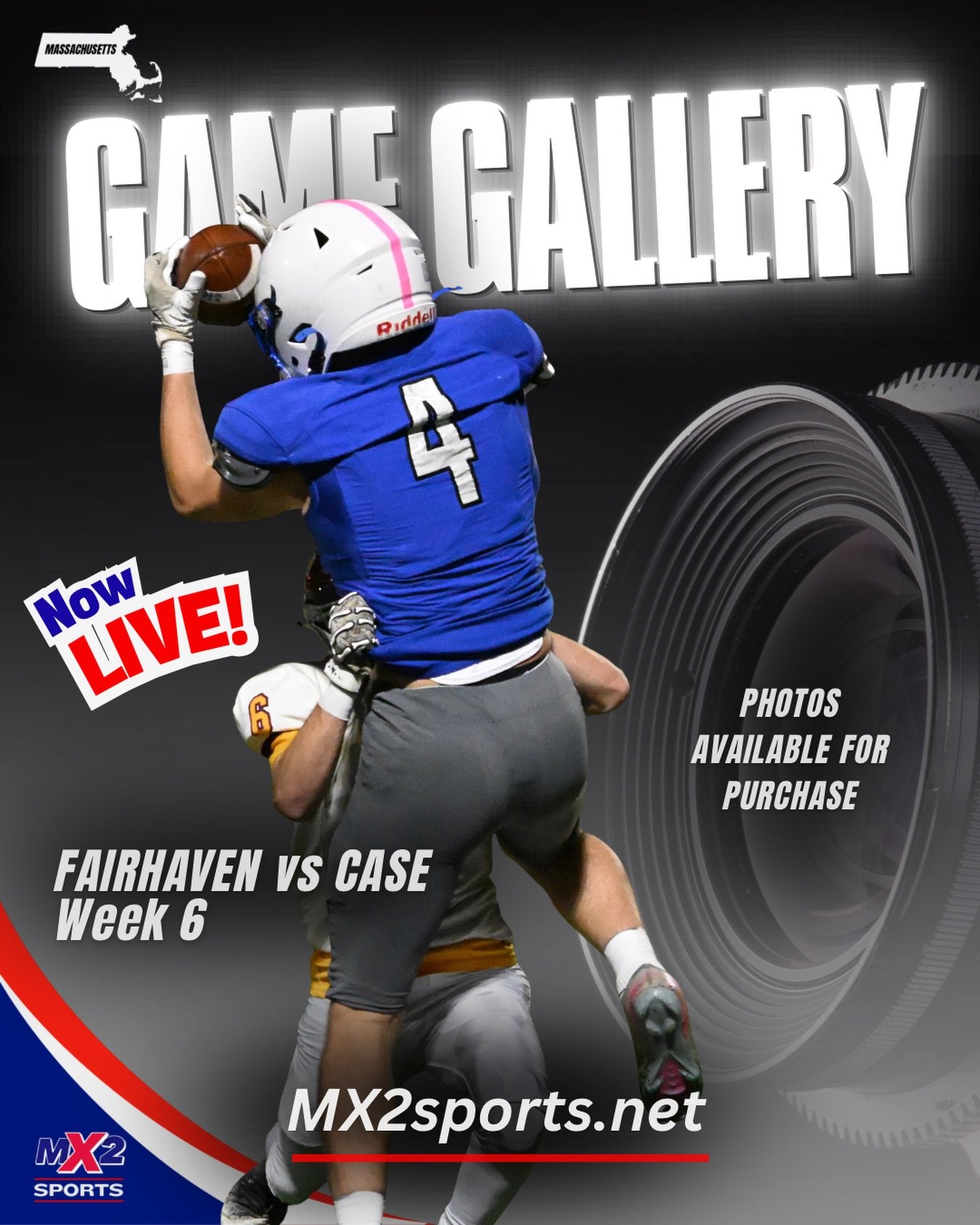 📸 FAIRHAVEN vs. JOSEPH CASE &mdash; FULL PHOTO GALLERY NOW LIVE! 🏈🔥

What a game! Fairhaven and Joseph Case battled right down to the wire in a thrilling 45&ndash;37 finish!

The full MX2 Sports photo gallery from Friday night&rsquo;s matchup is n
