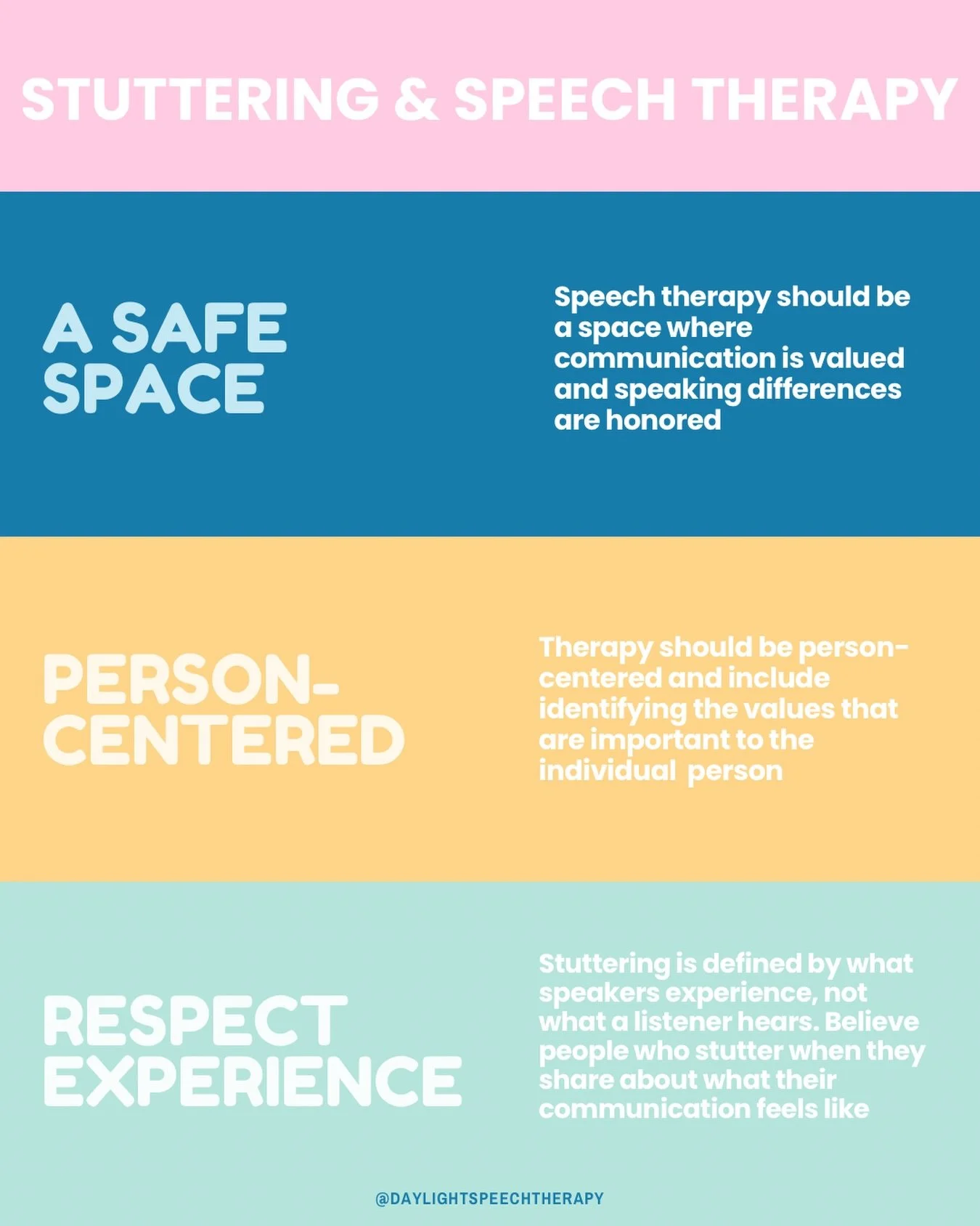 Best practice in stuttering therapy means prioritizing psychological safety, person-centered care, and respect for the speaker&rsquo;s experience. 
➡️ Communication is more than just what a listener hears. SLPs should focus on what a speaker desires 