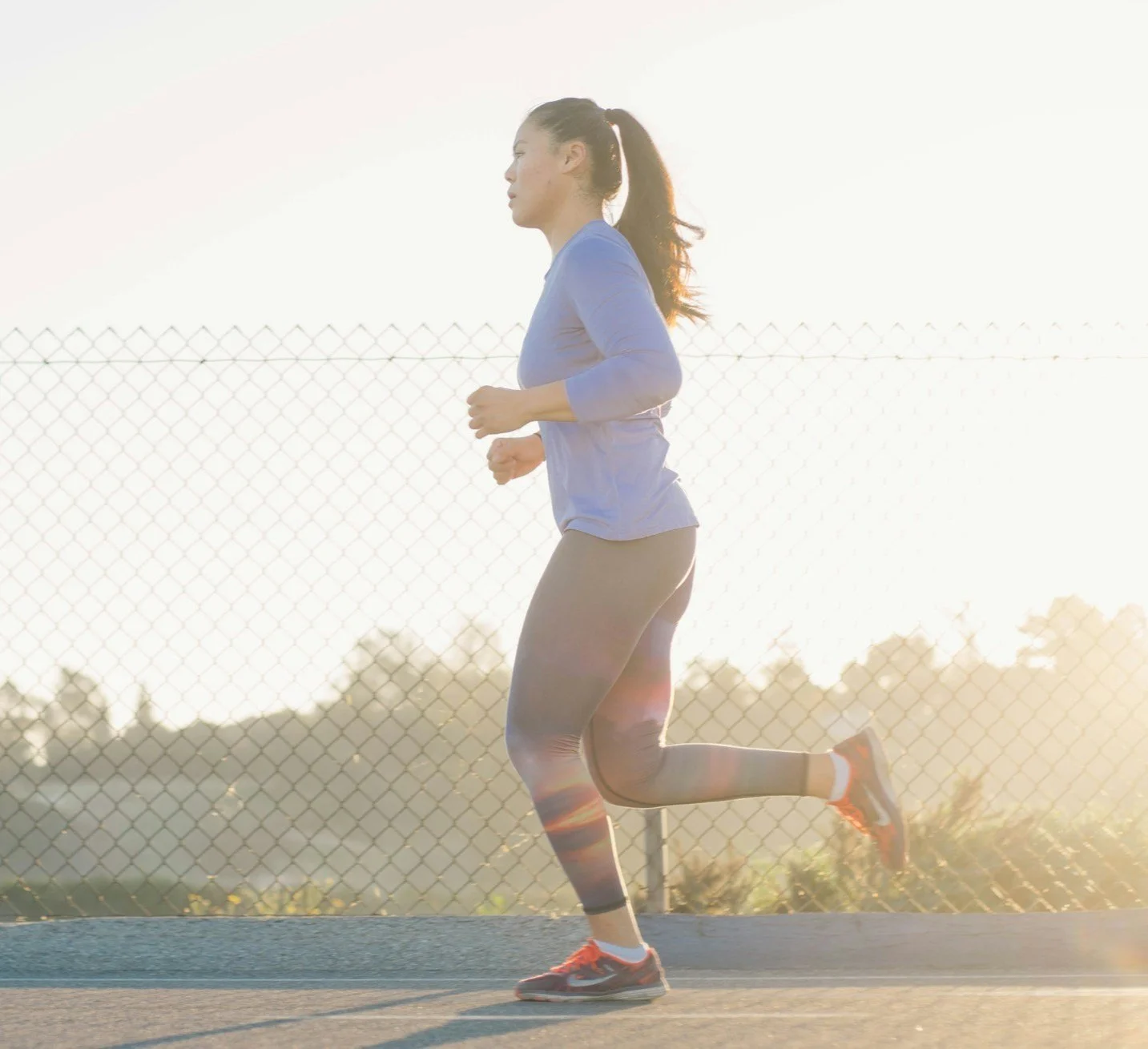An abstract outline icon with diagonal lines within a circle shape.