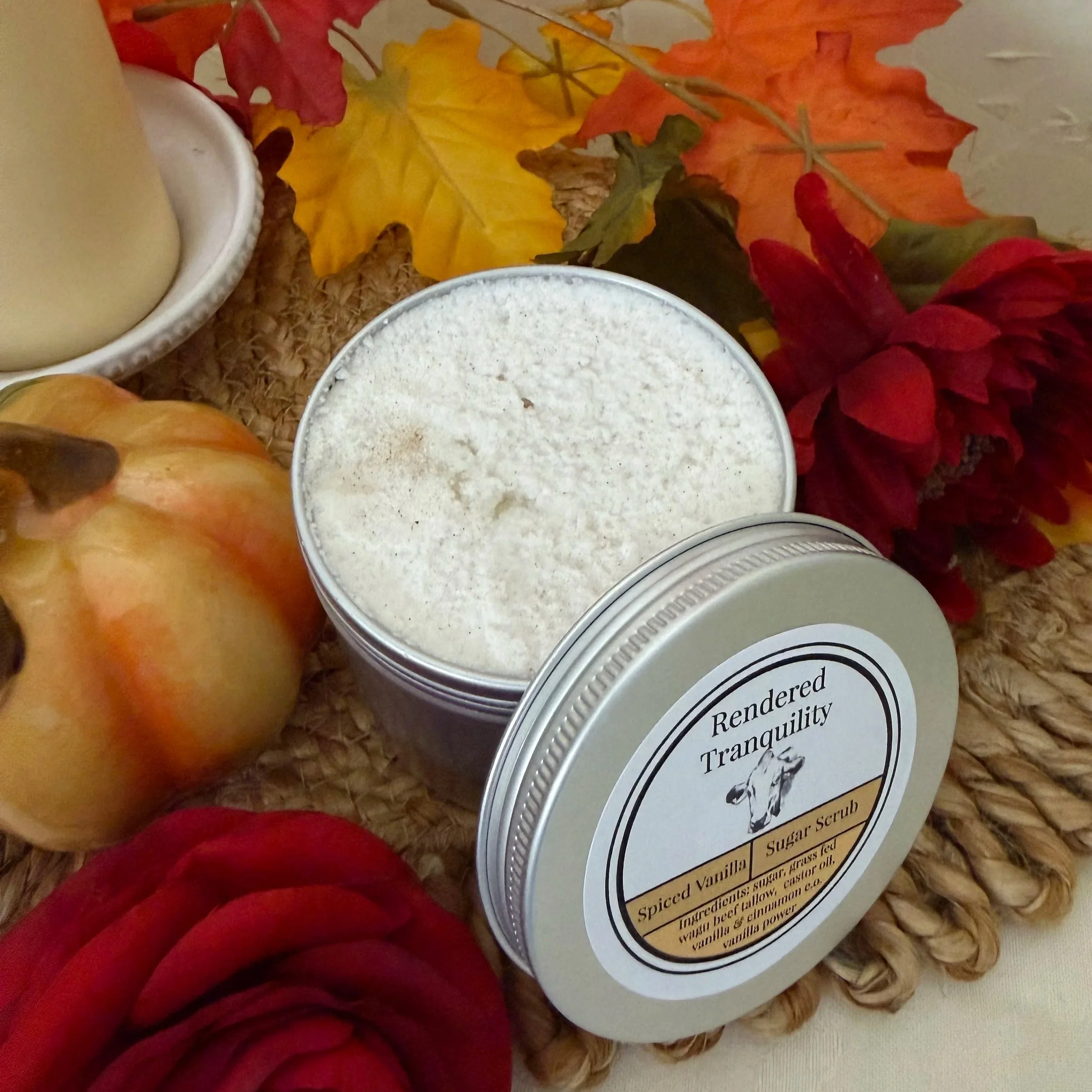 Spiced Vanilla Sugar Scrub