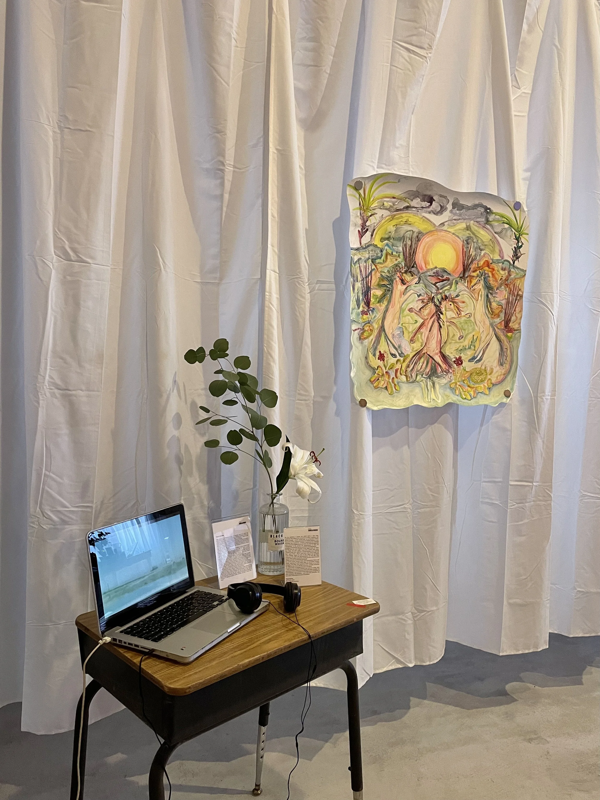 Inside View of The Dreamers Gallery in Presidio, TX in the Big Bend