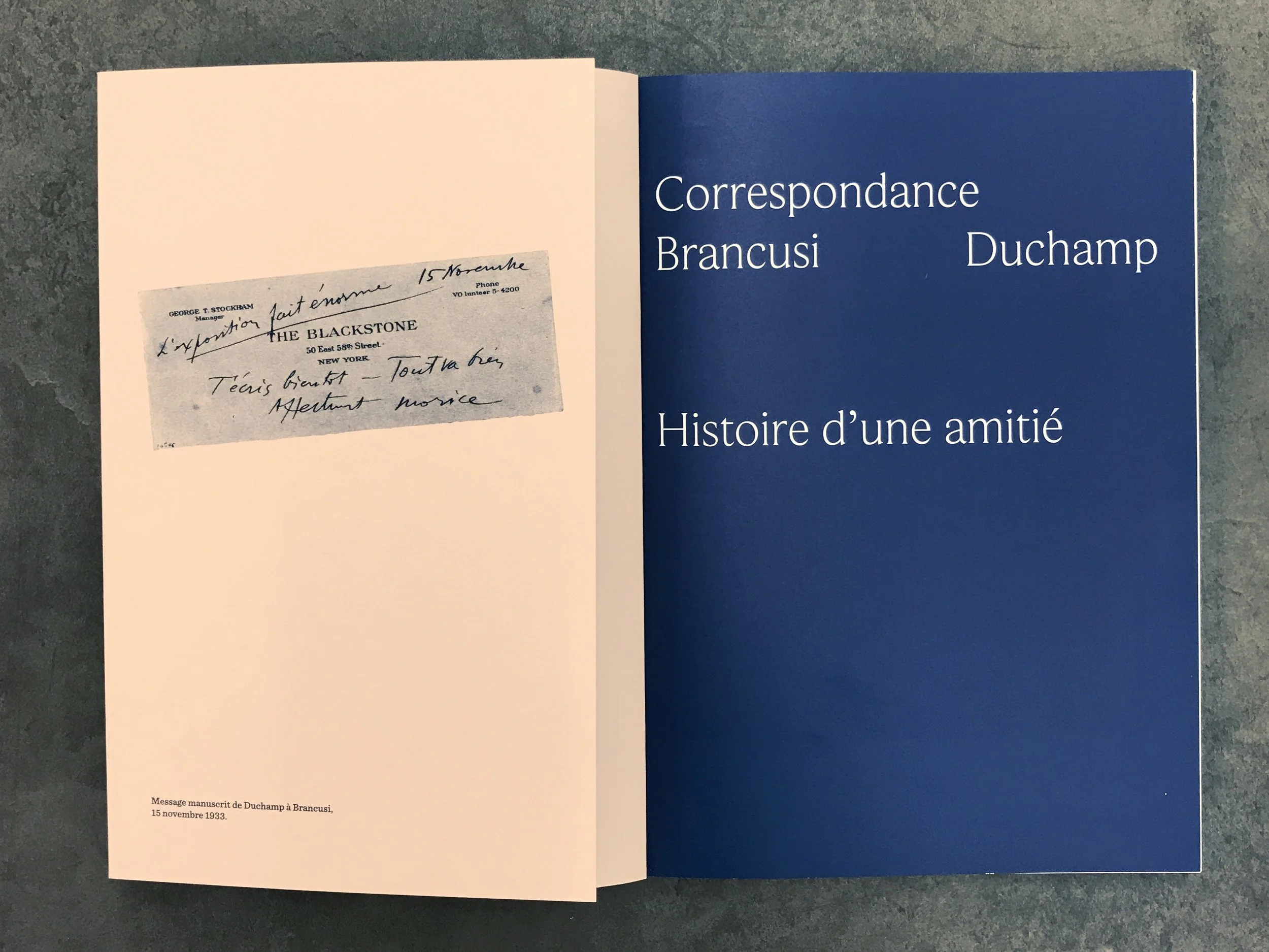 Book Brancusi Duchamp published by Adele Jancovici fromThe Dreamers Gallery in Presidio Texas in Big Bend
