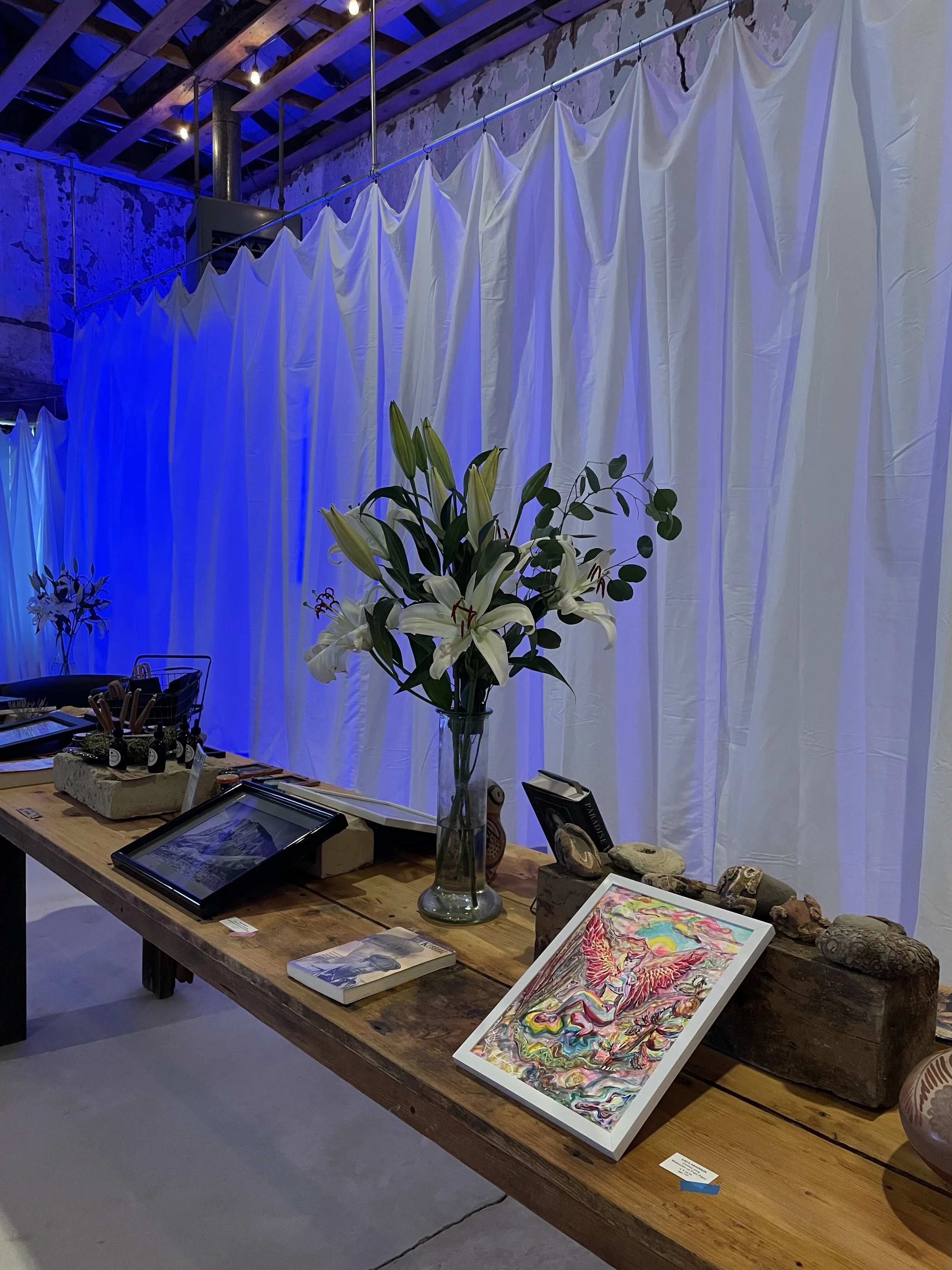 Inside View of The Dreamers Gallery in Presidio, TX in the Big Bend