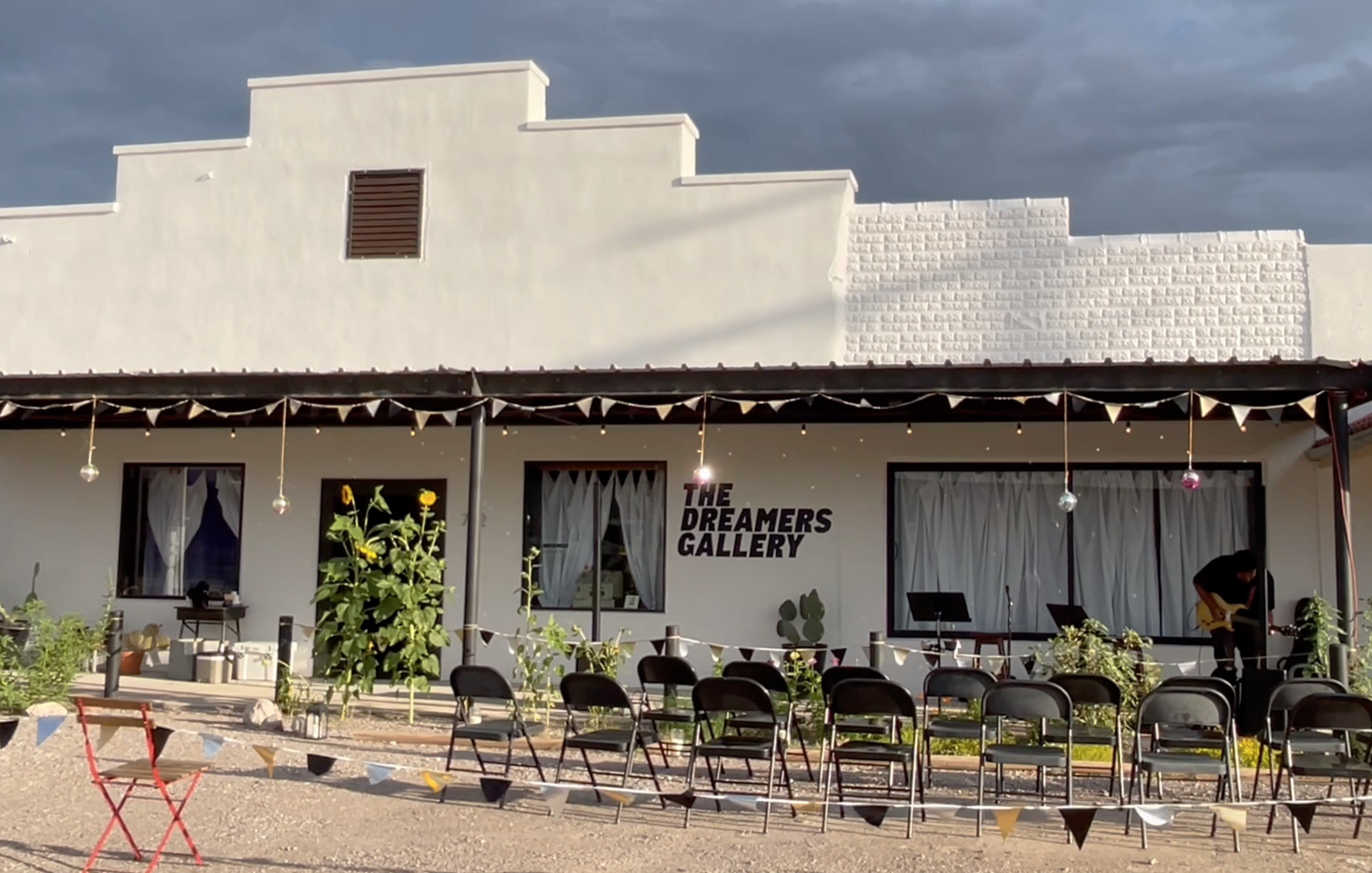 Exterior view at The Dreamers Gallery in Presidio Texas in Big Bend
