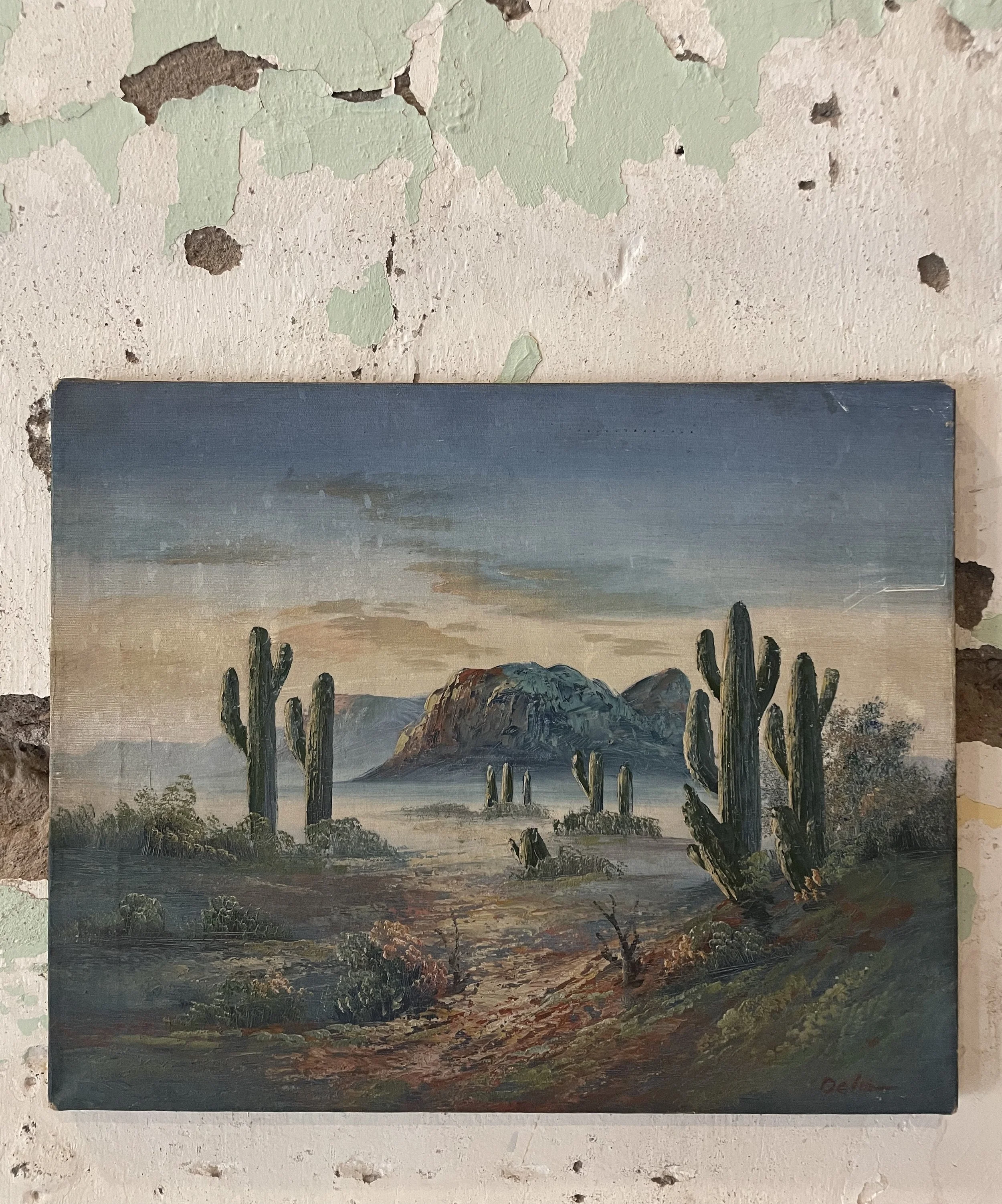 The Lost Paintings Exhibition View at The Dreamers Gallery in Presidio near Marfa Texas in Big Bend West Texas