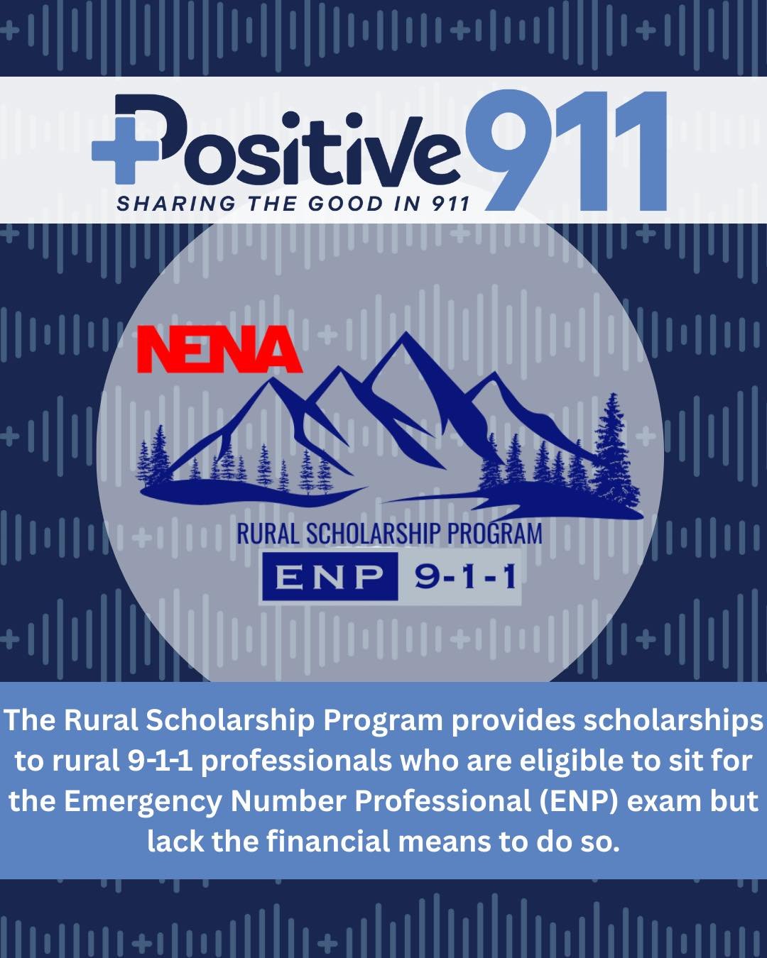 As National Public Safety Telecommunicators Week continues, Positive 911 is proud to spotlight the initiatives we support that uplift and invest in our 911 professionals.
One such initiative is the Rural Scholarship Program, which provides scholarsh