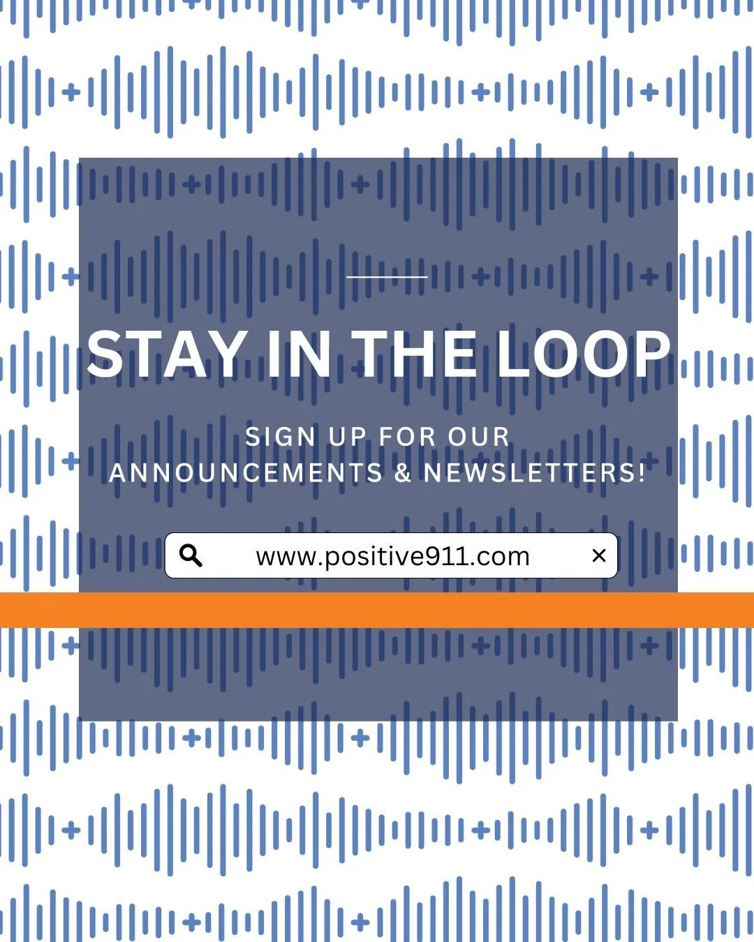 π¨ Stay in the Loop with Positive 911 π¨
There’s been a lot happening lately and we don’t want you to miss a thing! From powerful stories to exciting updates, our quarterly newsletter is the best way to stay connected with everything goi