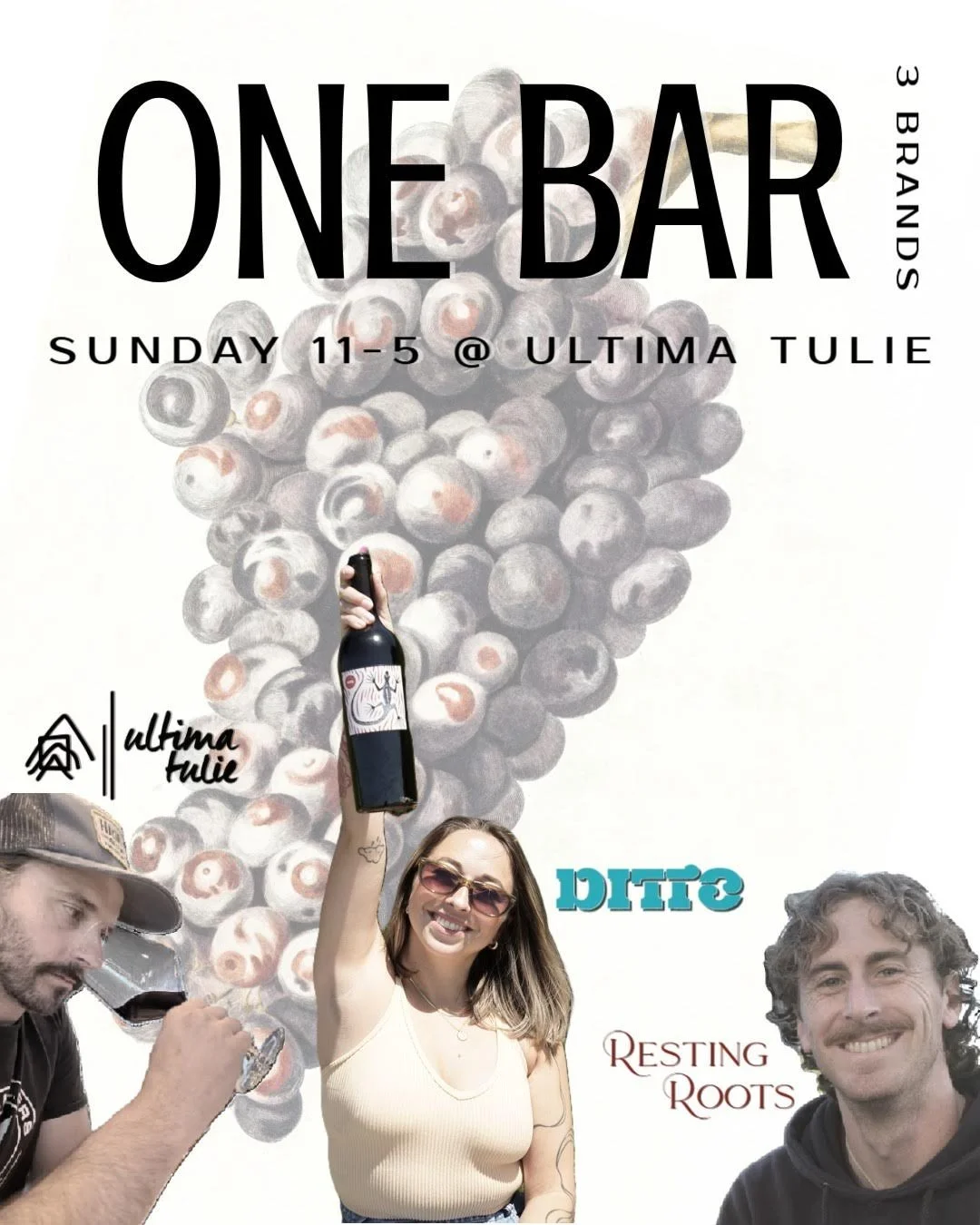 Resting Roots x Ultima Tulie x Ditto Wines