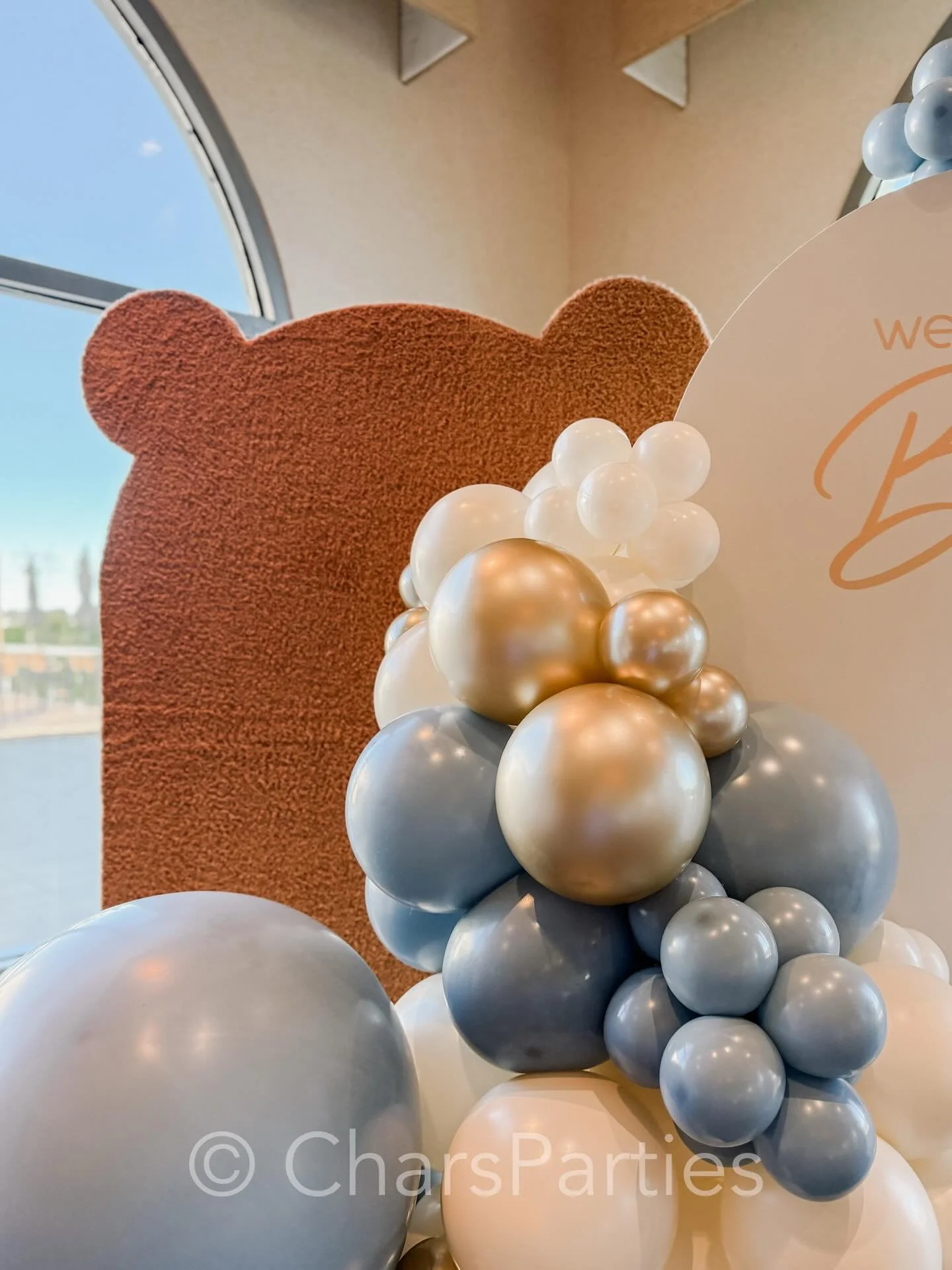 Details of a Beary sweet baby shower 🧸🧸🧸
. 
#bearlywait #bearlywaitbabyshower #teddybear #teddybeartheme #teddybeardecor 
.
.