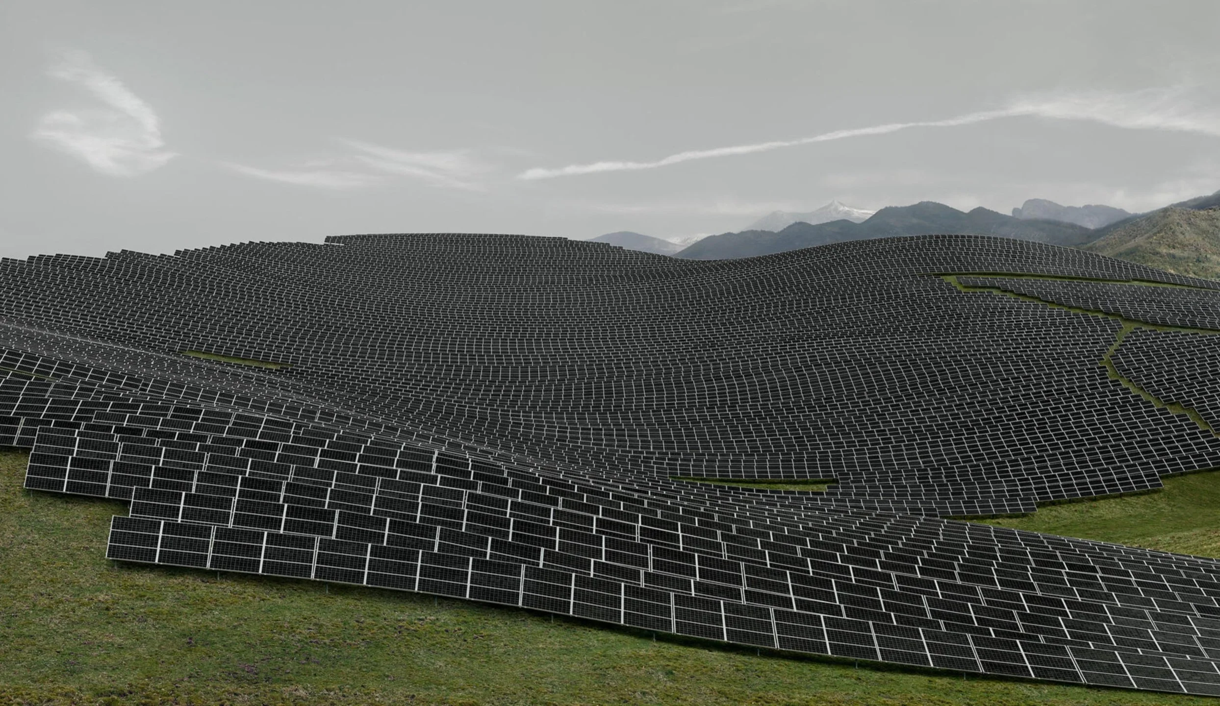 Les Mées (2016) - Andreas Gursky
