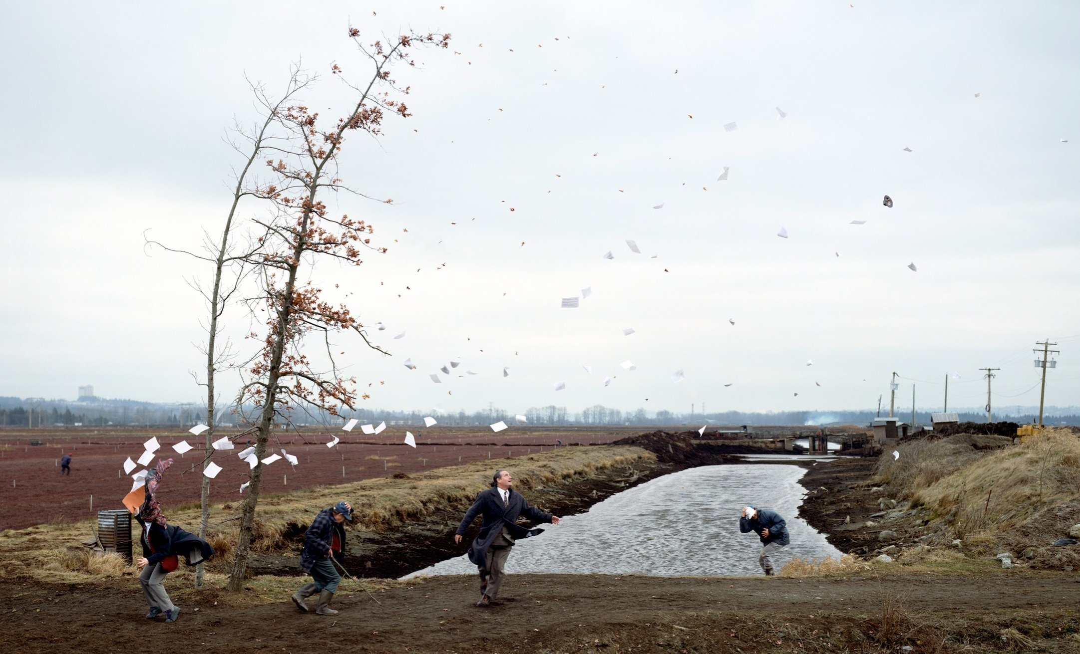 A Sudden Gust of Wind (after Hokusai) (1993) - Jeff Wall