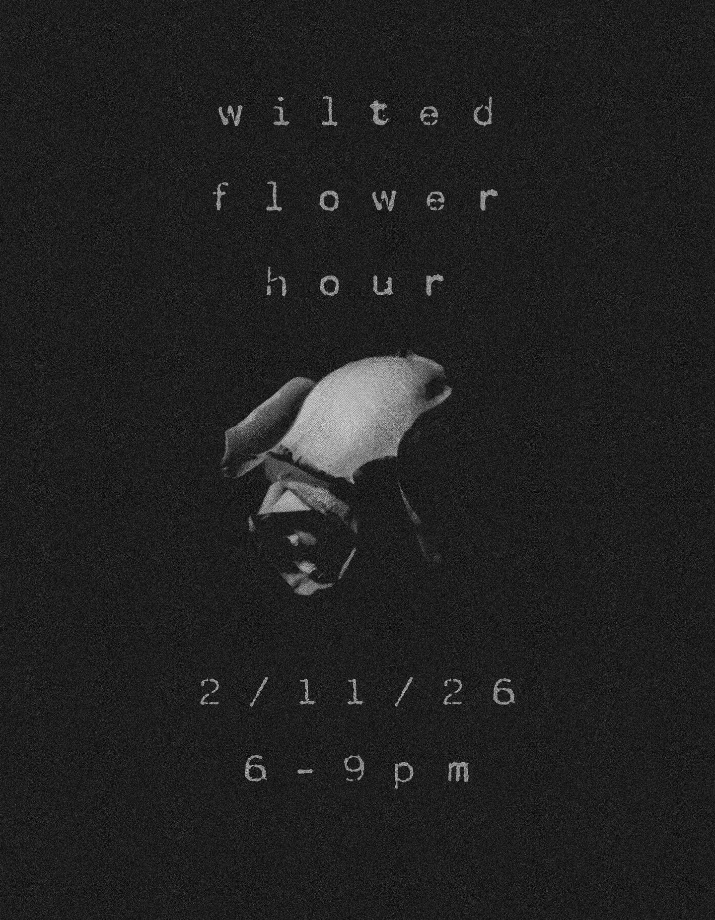 Tune into the Wilted Flower Hour 🥀 
Anti-Valentine show tonight @ 6-9pm on howlradio.org or the Live365 app.