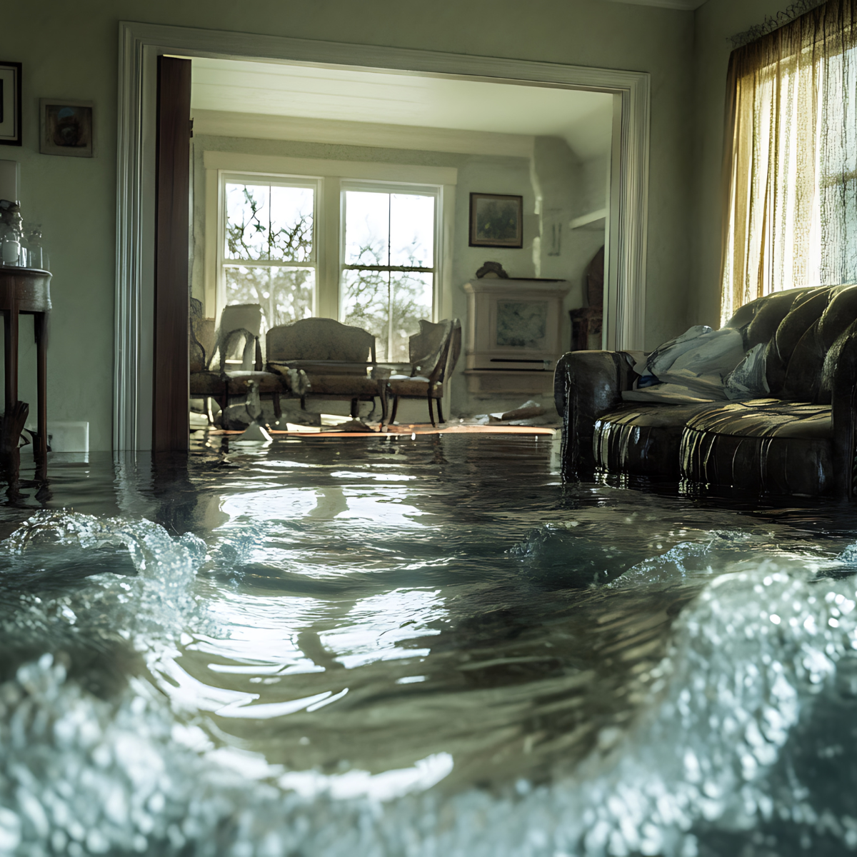 Florida residential home water mitigation service to prevent further damage after flooding or leaks