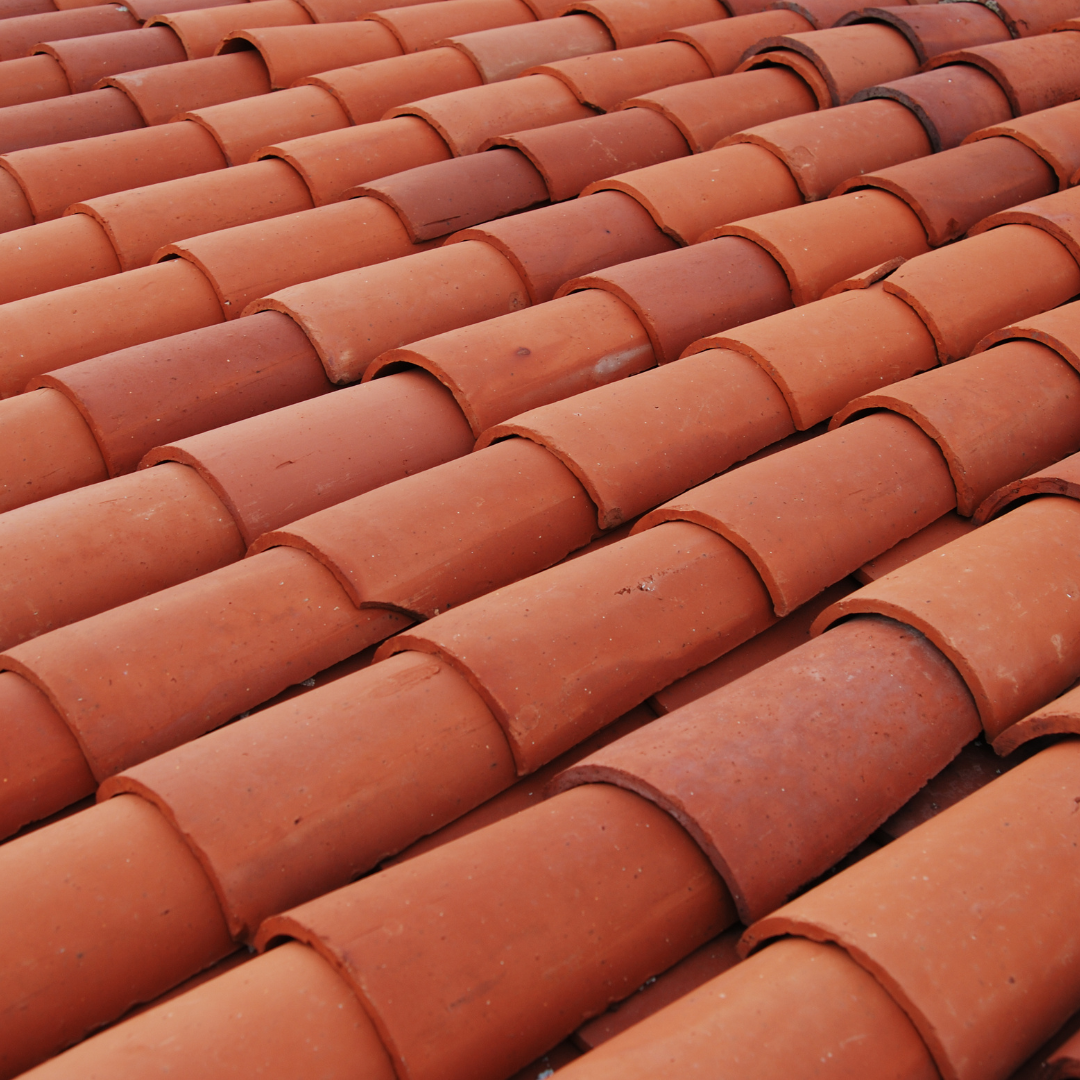 Florida and Orlando residential home with newly installed red clay tile roof