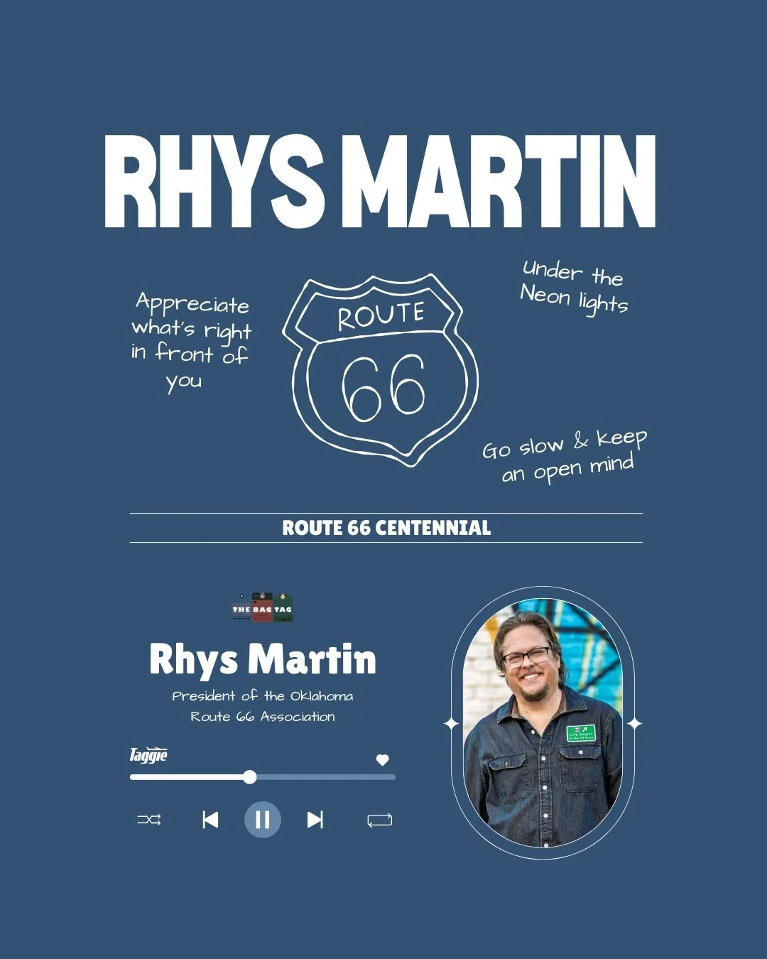 Route 66 with Rhys Martin: Tulsa where the Road Still Glows   