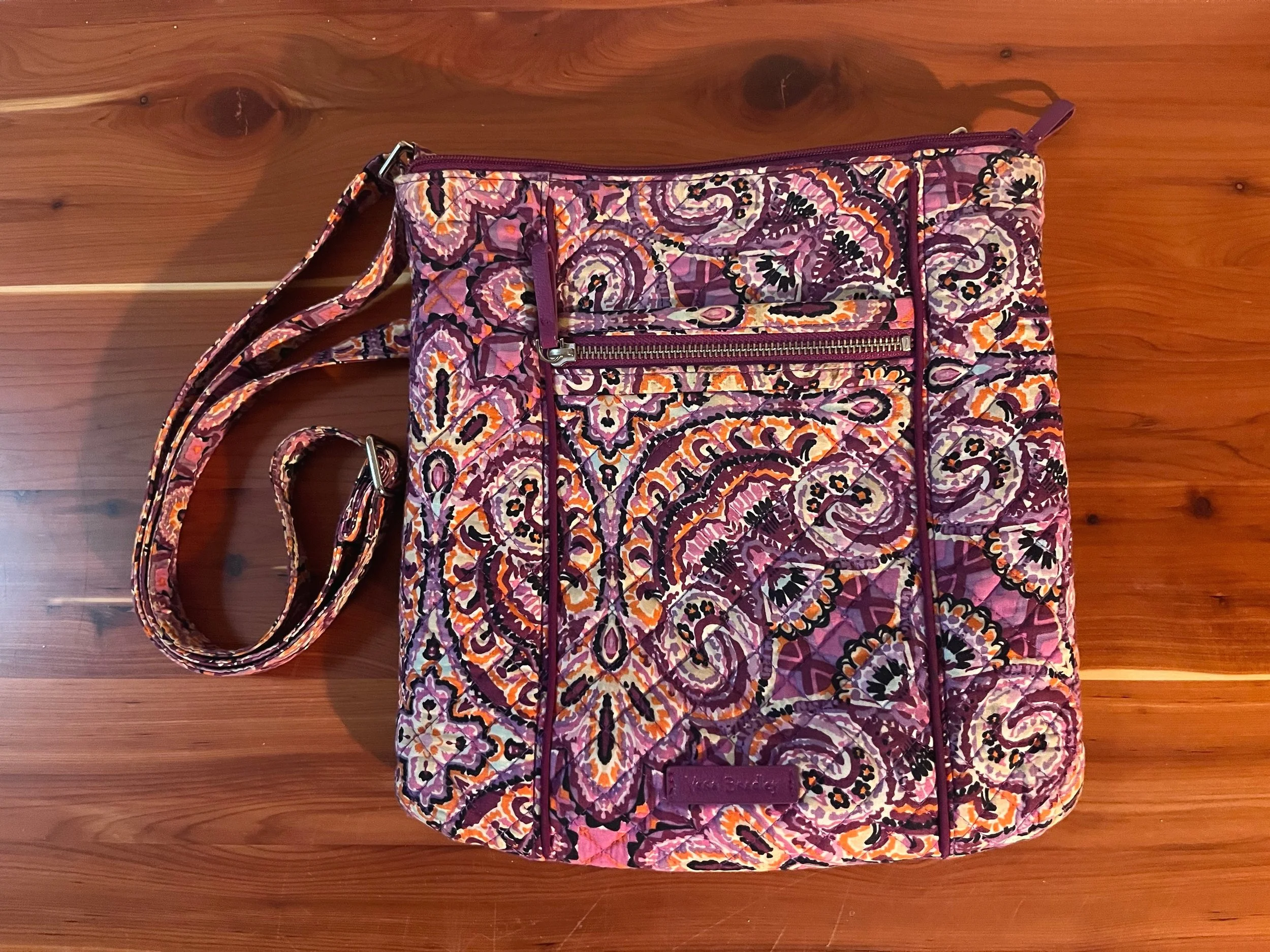 Purple Vera Bradley Purse