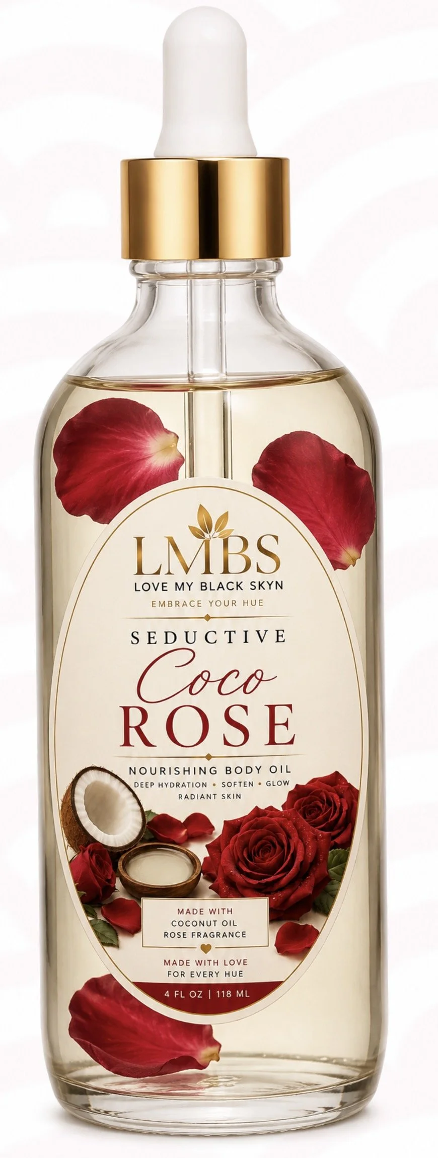 Seductive CocoRose Massage & Body Oil