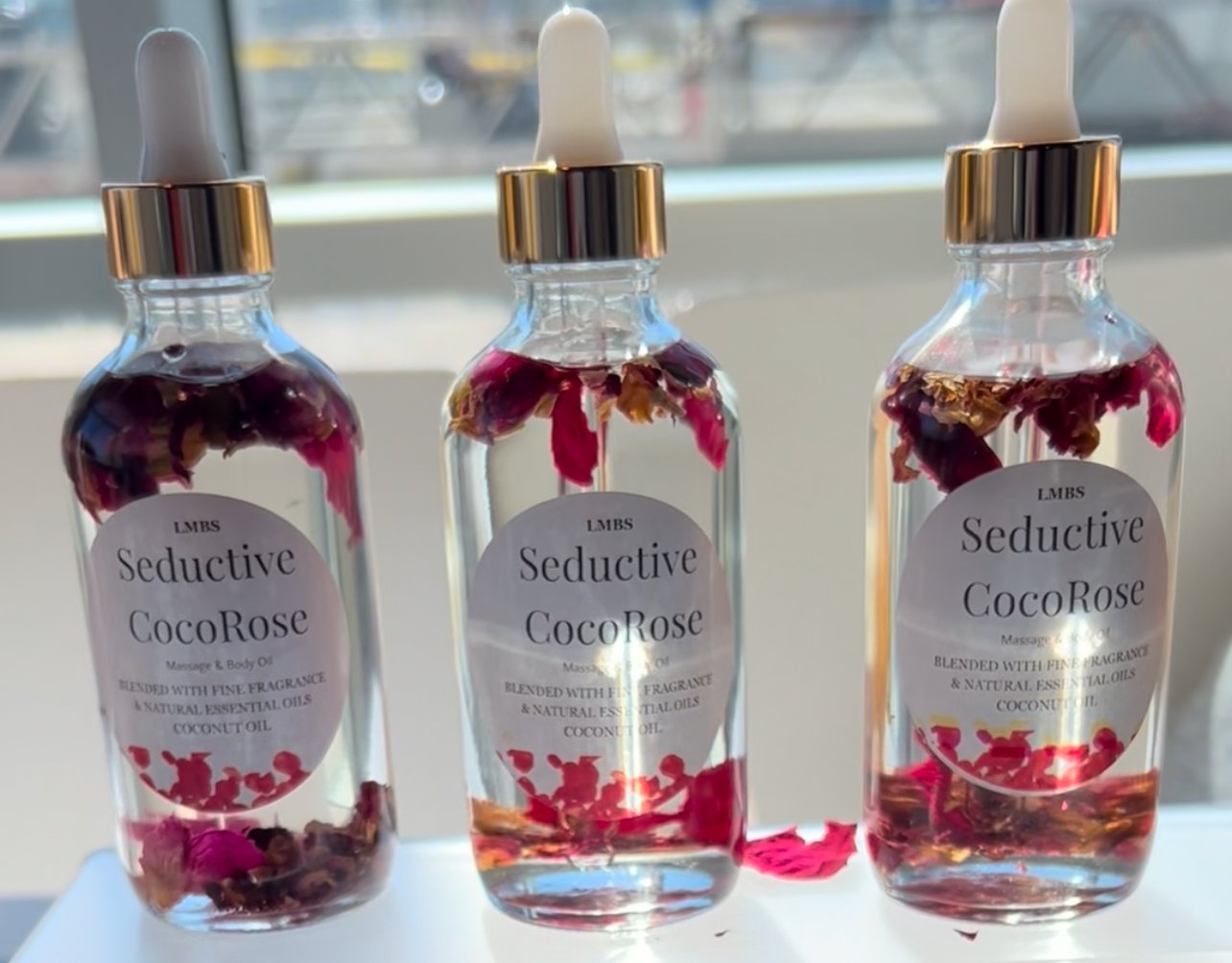 Seductive CocoRose Massage & Body Oil