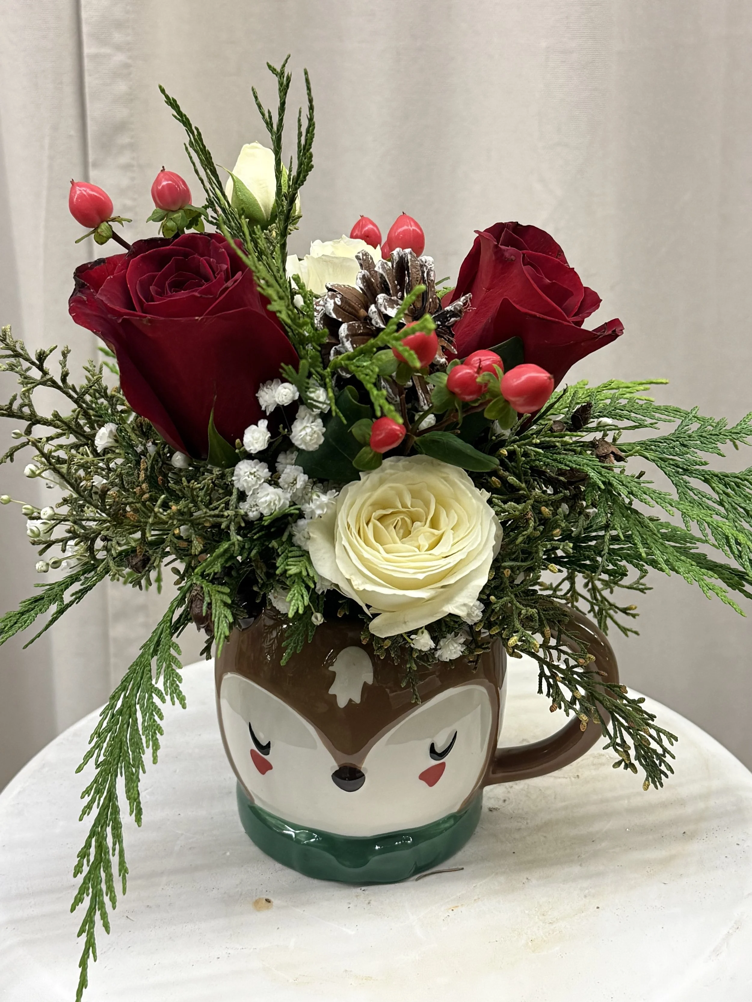 Warm Wishes Mug Arrangements