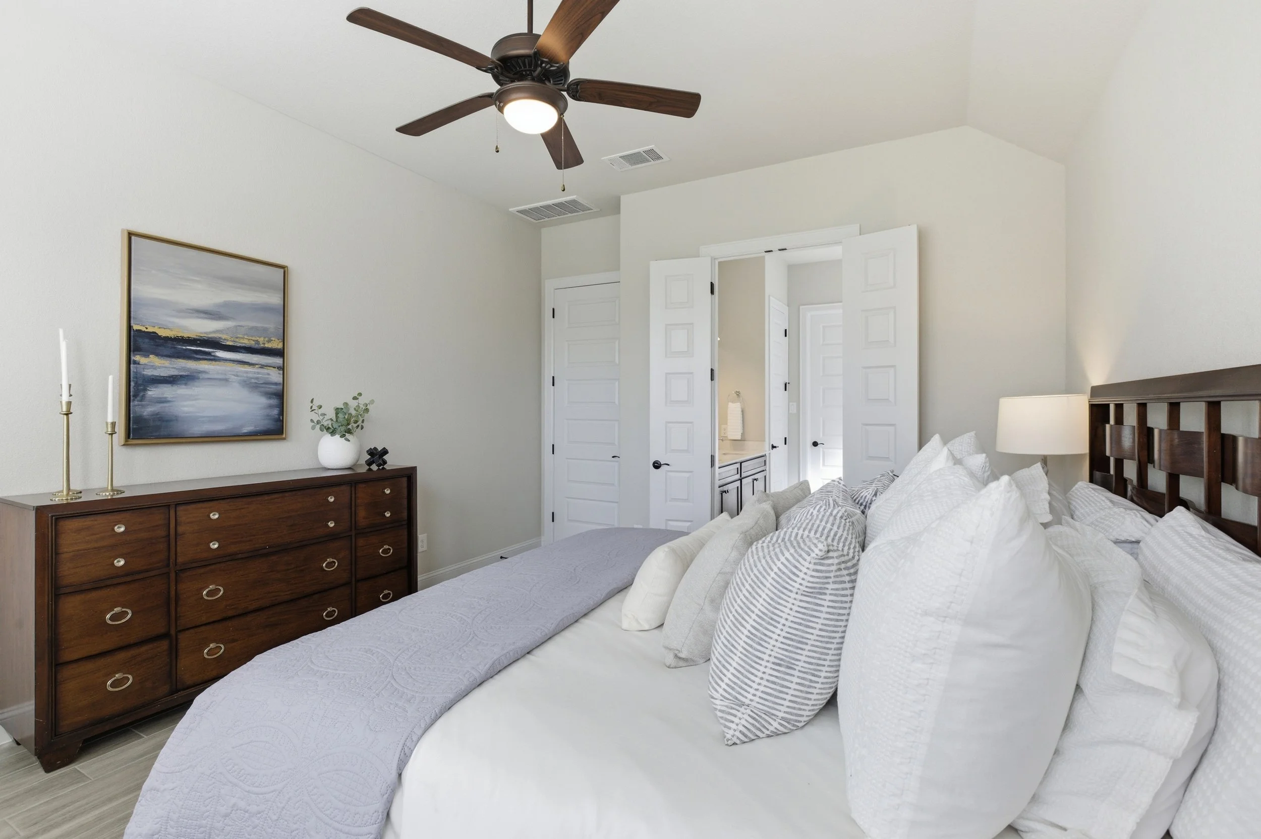 Spacious Master Bedroom | Primary Suite | Georgetown, TX