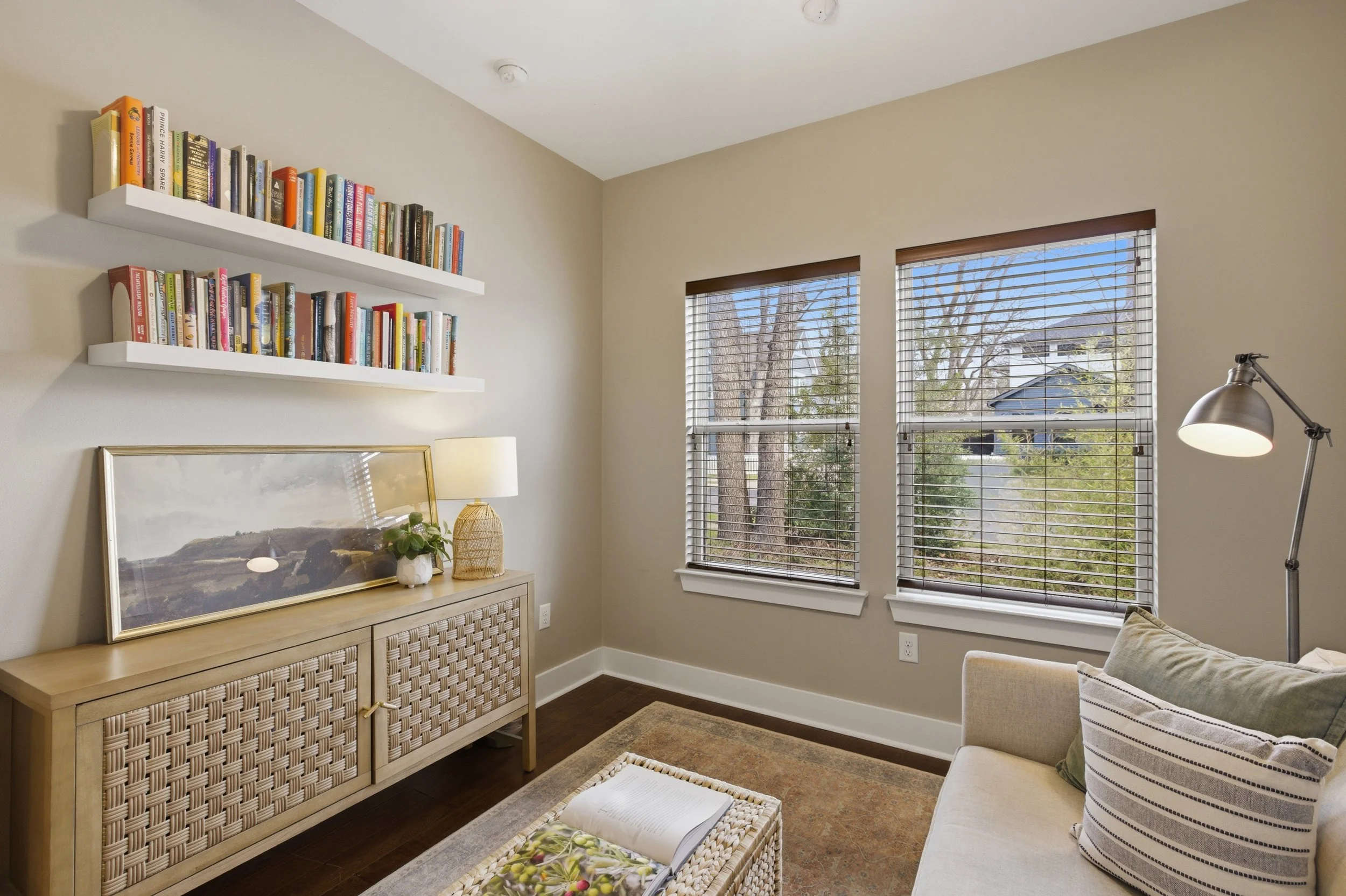 Downstairs Bedroom | Perfect home office setup