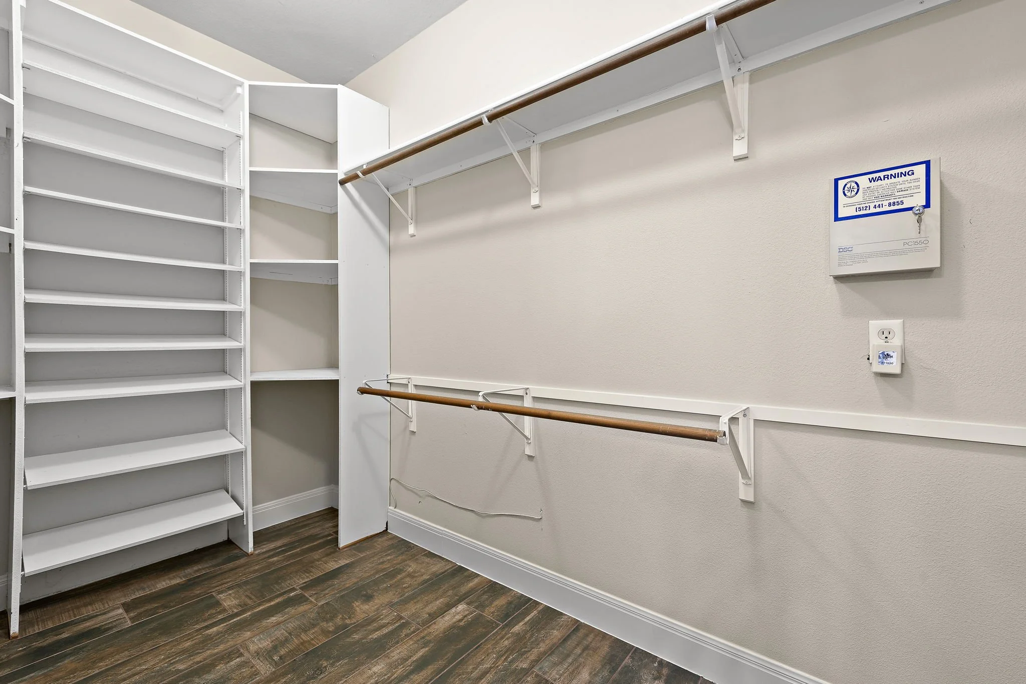 Master Walk-In Closet