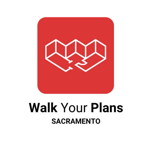 Red mobile app icon with a white geometric maze or puzzle design.