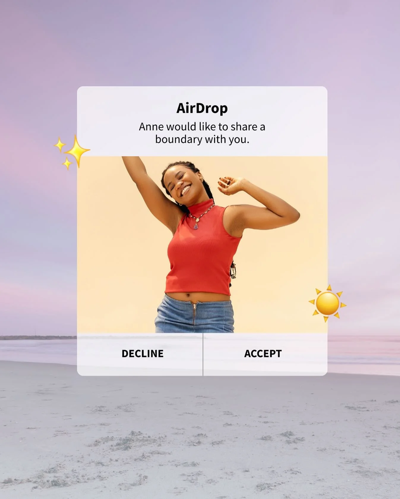 This is your sign to put boundaries and expectations in place — in your healing, your relationships, and your day-to-day life. Whether it’s…
…a friend constantly venting but never asking how you’re doing
…family