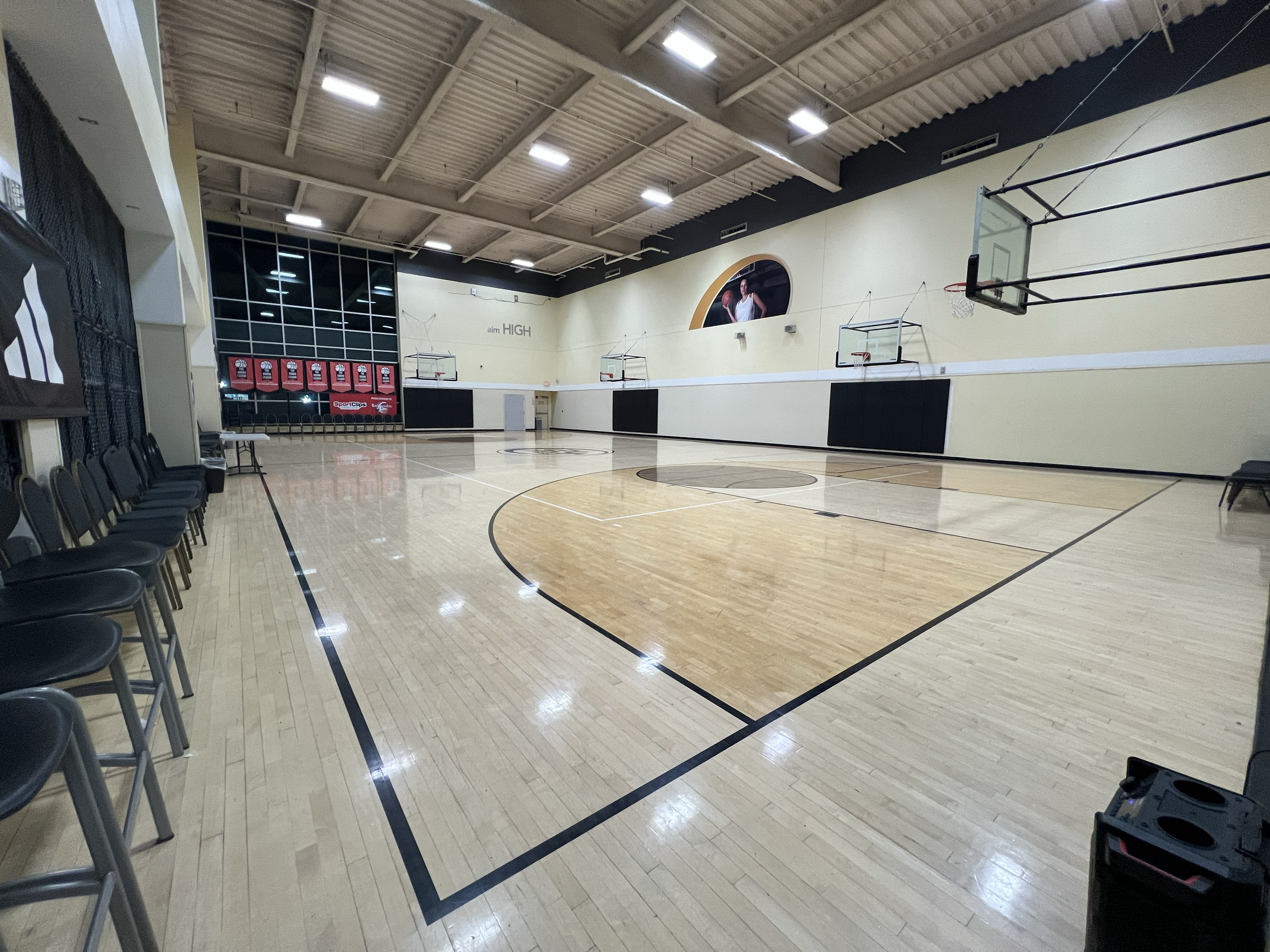 Full Basketball Court Floor 1