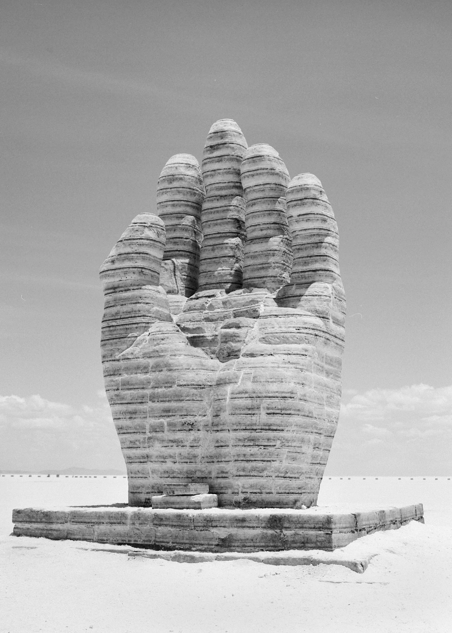 reaching- salt sculpture park, salar de uyuni 2023 *