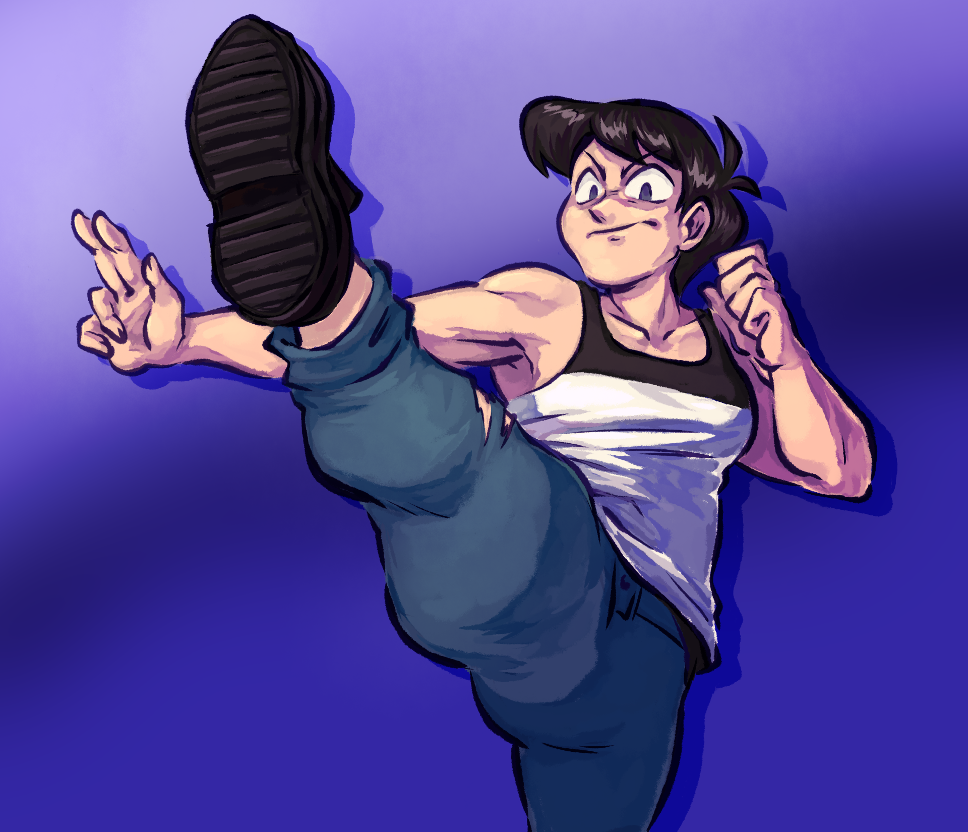 Artfight attack - Alicia